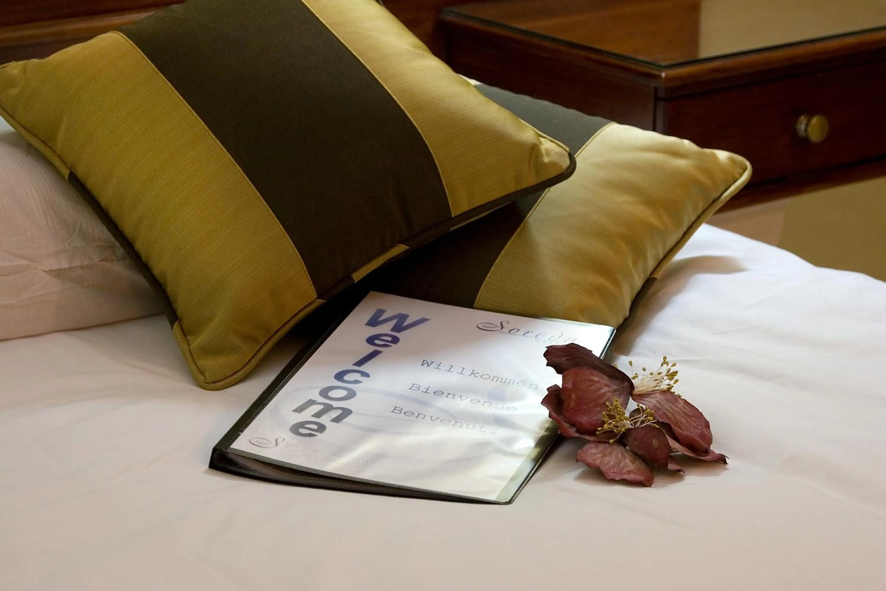 Decorative detail, Bed in Soreda Hotel