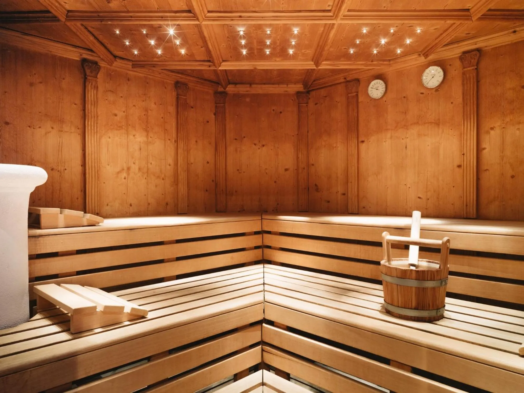 Sauna in POST POST Hotel - Alpine Boutique Hotel & Spa