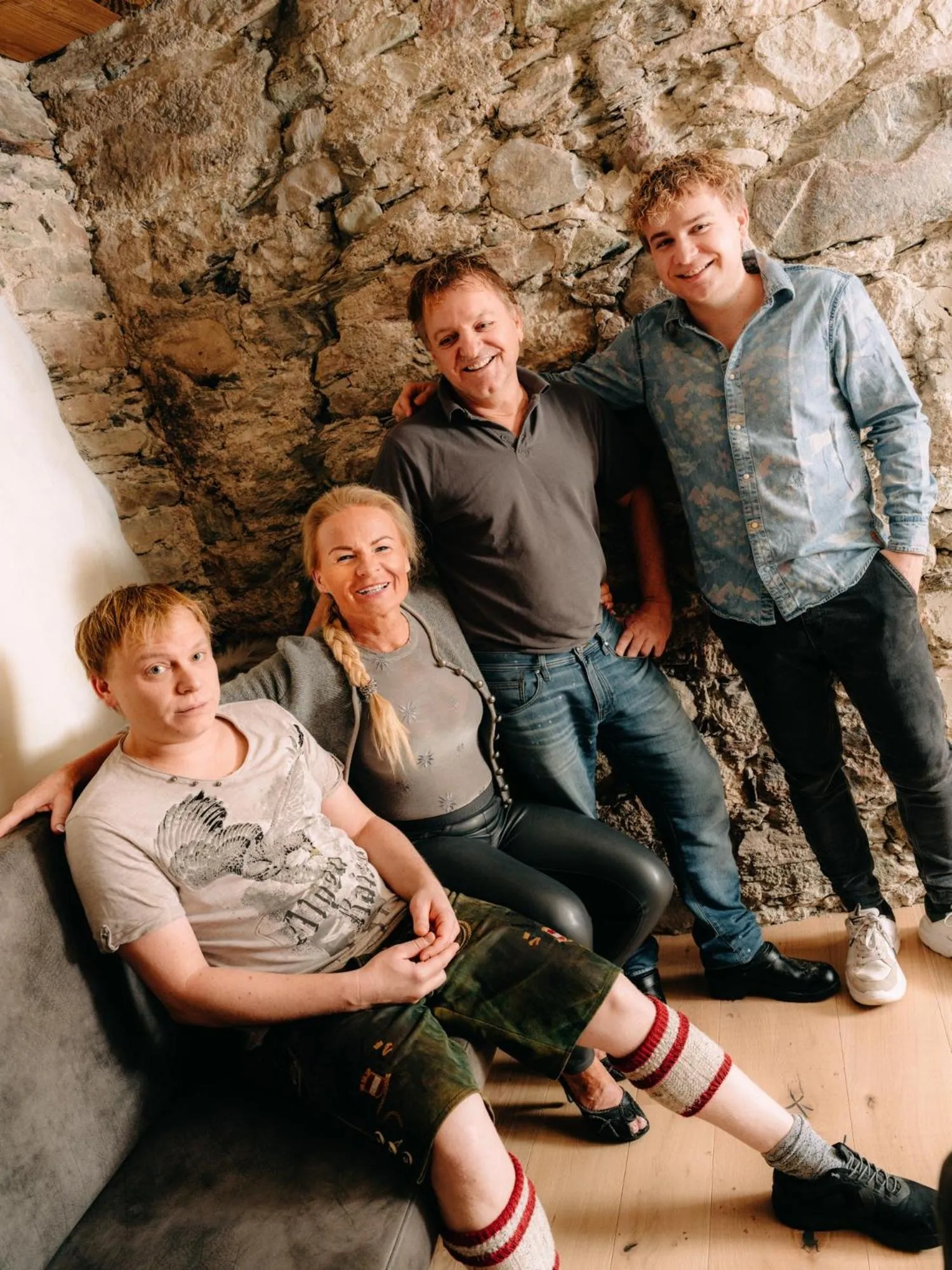 Family in POST POST Hotel - Alpine Boutique Hotel & Spa