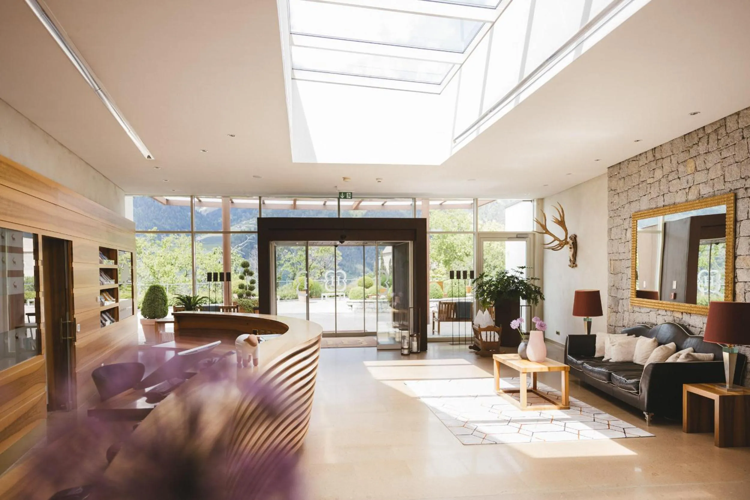 Lobby or reception in Hotel Hohenwart