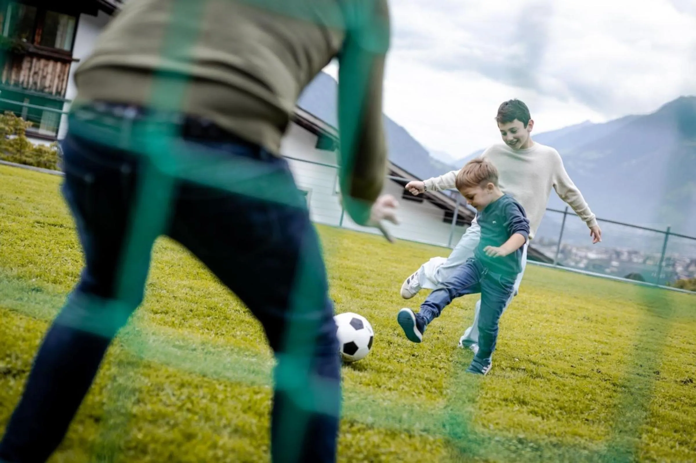Children play ground in Hotel Hohenwart