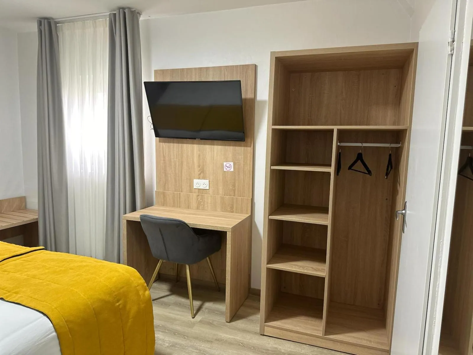 Bed in Hôtel NOROTEL