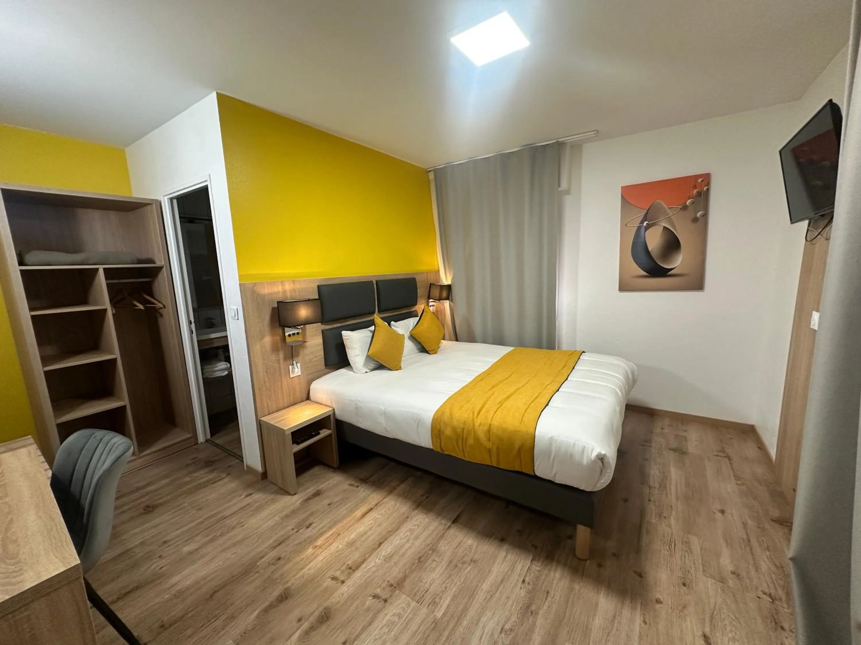 Bed in Hôtel NOROTEL