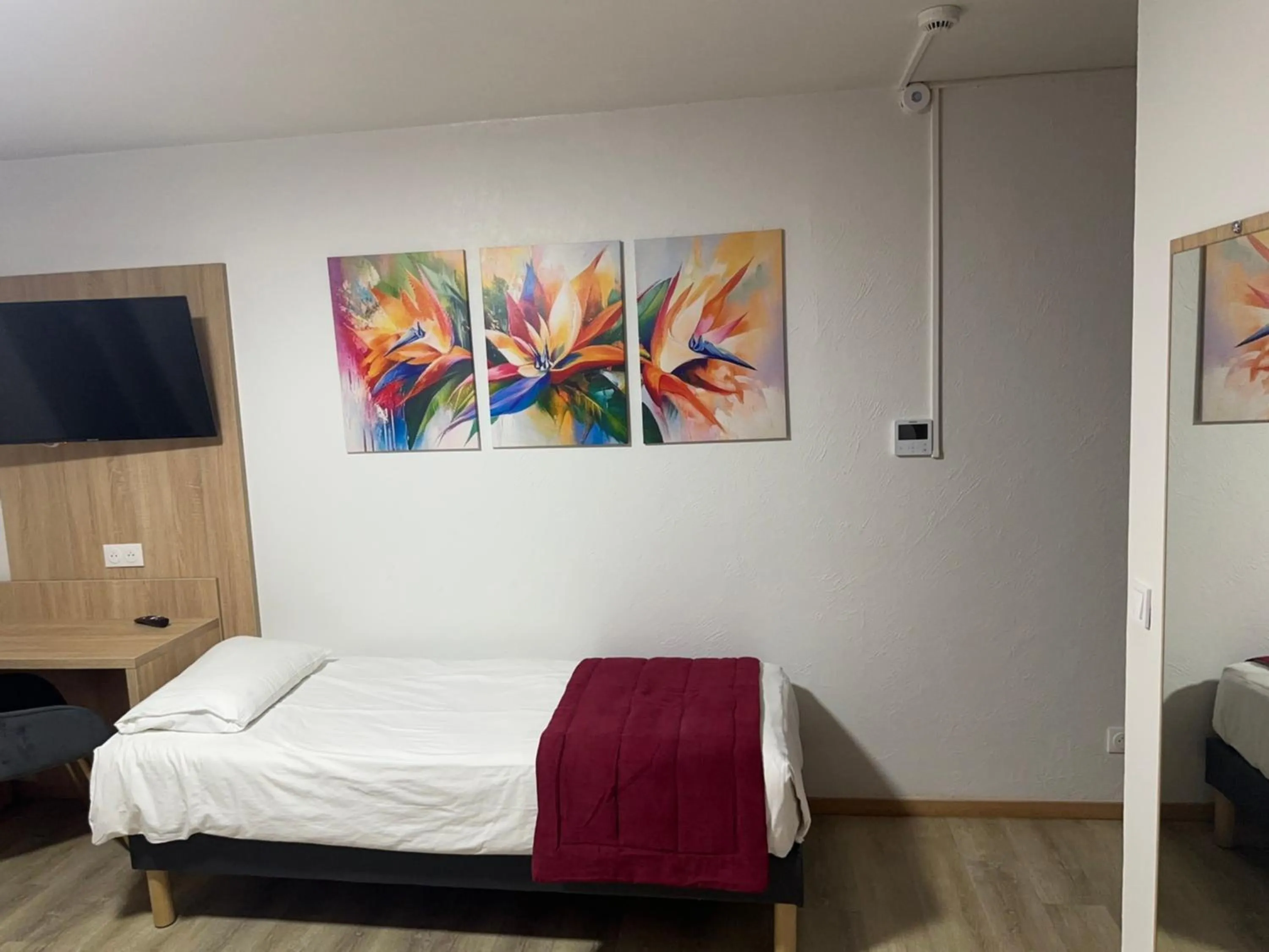 Bed in Hôtel NOROTEL