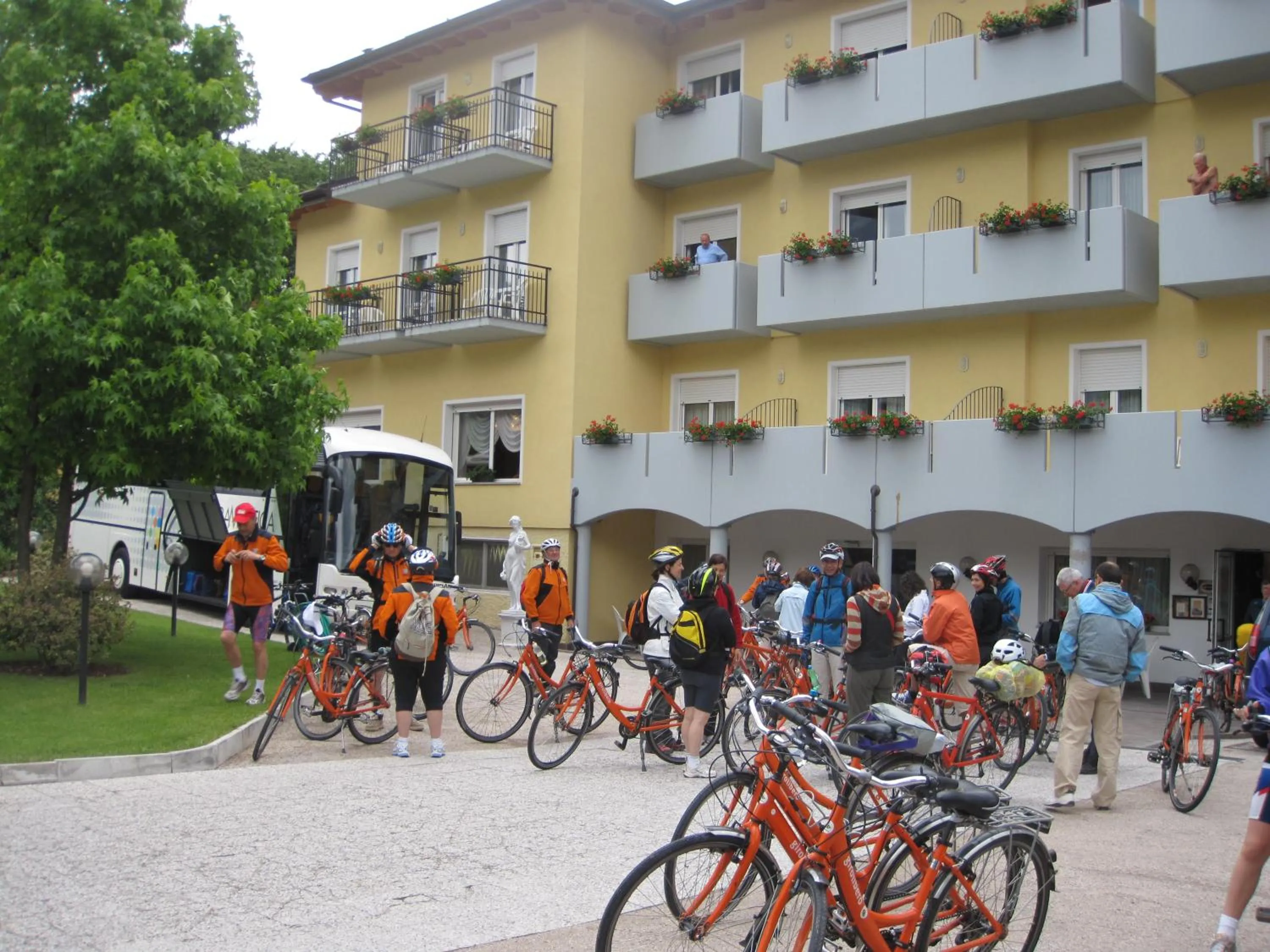 Cycling in Hotel Daniela