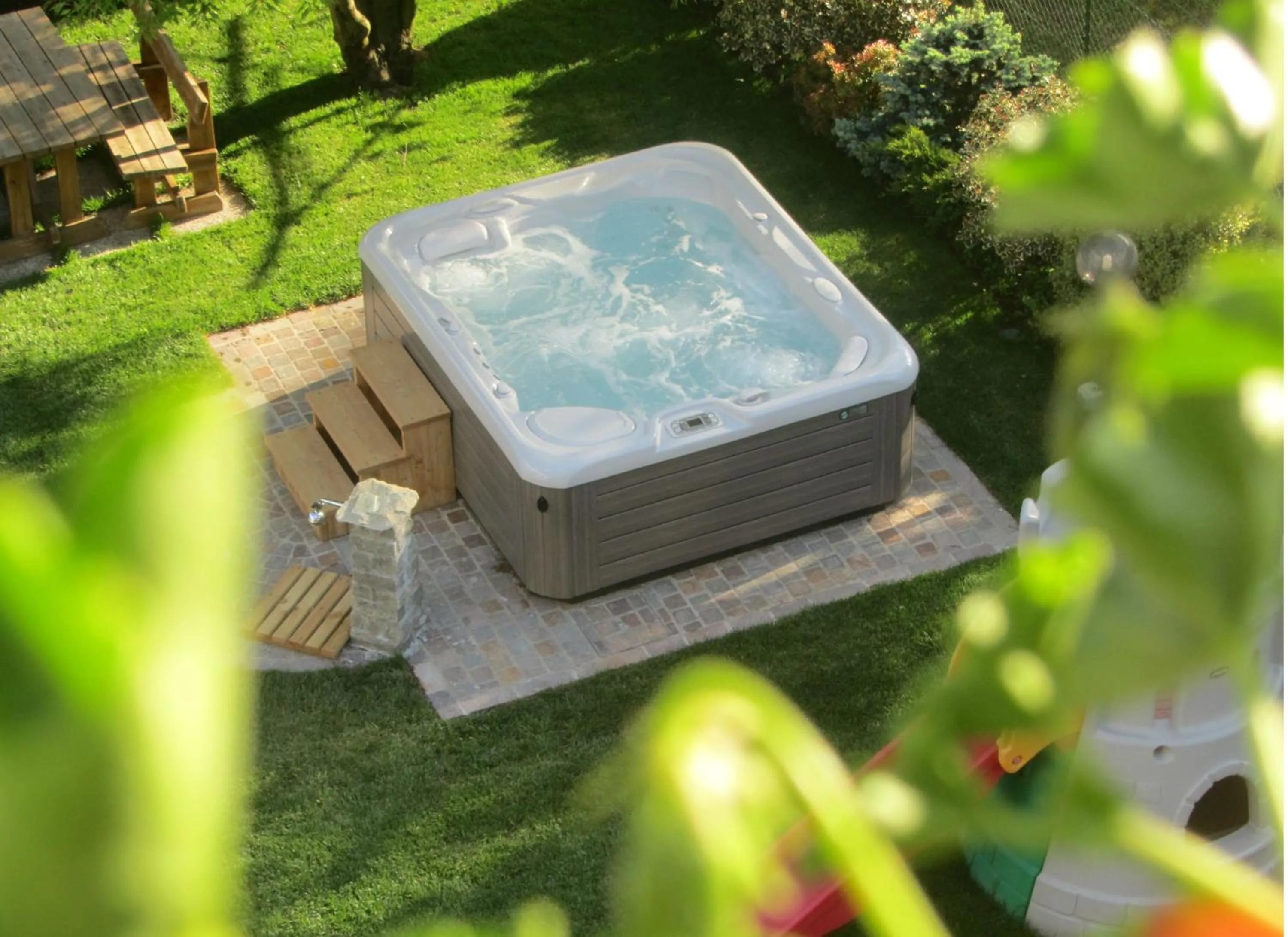 Hot Tub in Hotel Daniela