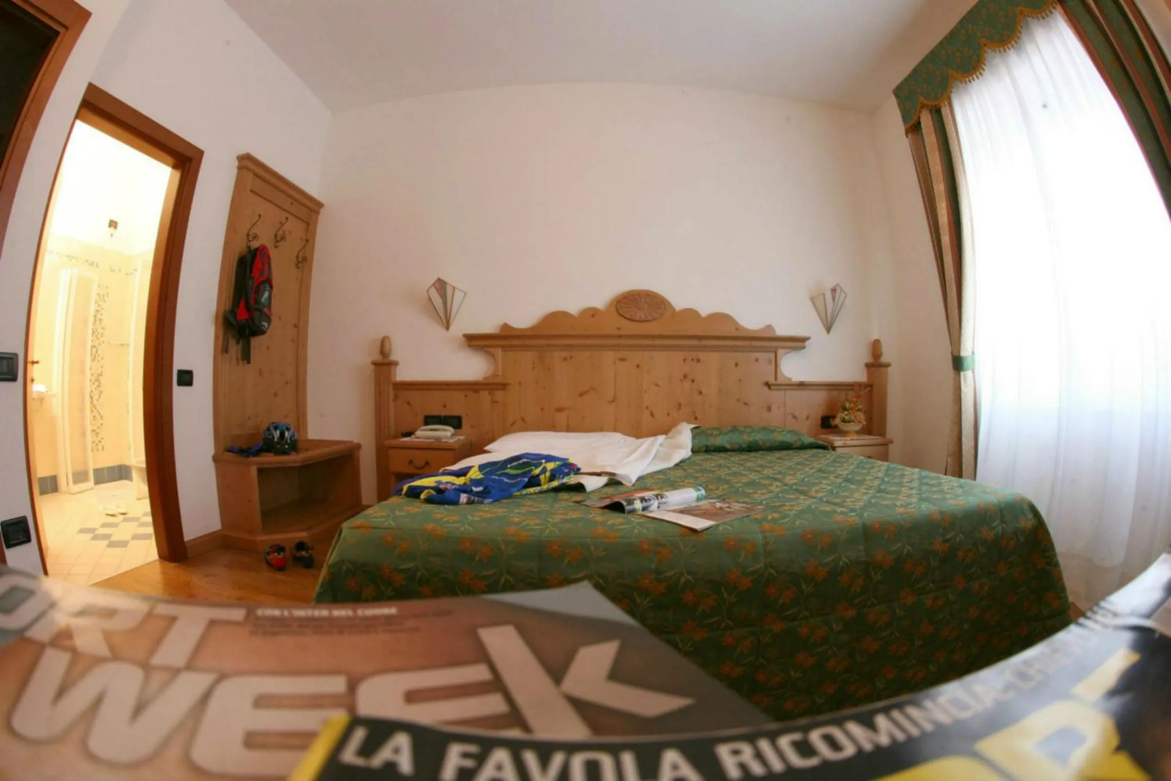 Bedroom, Bed in Hotel Daniela