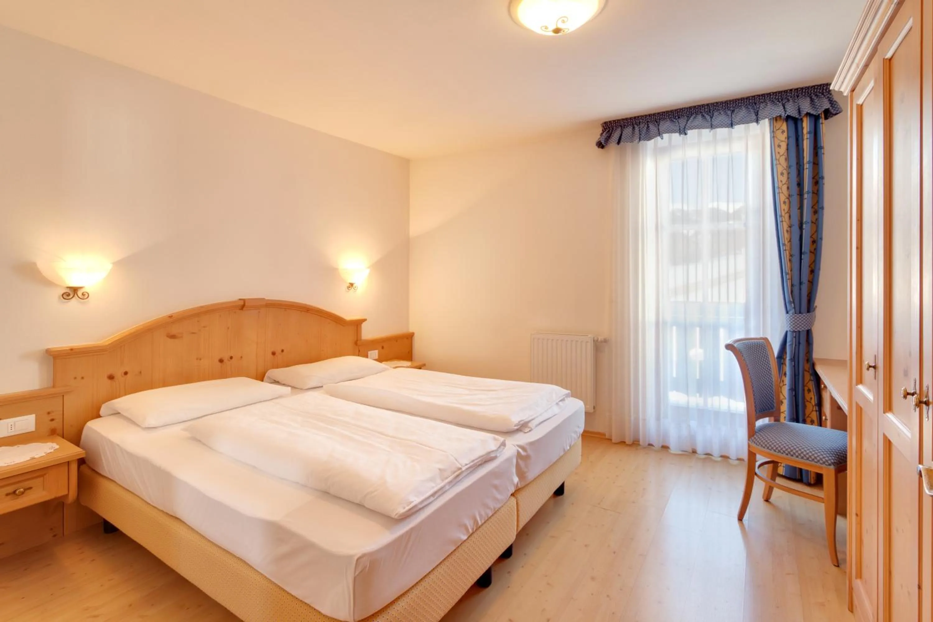 Bed in Hotel Restaurant Schaurhof