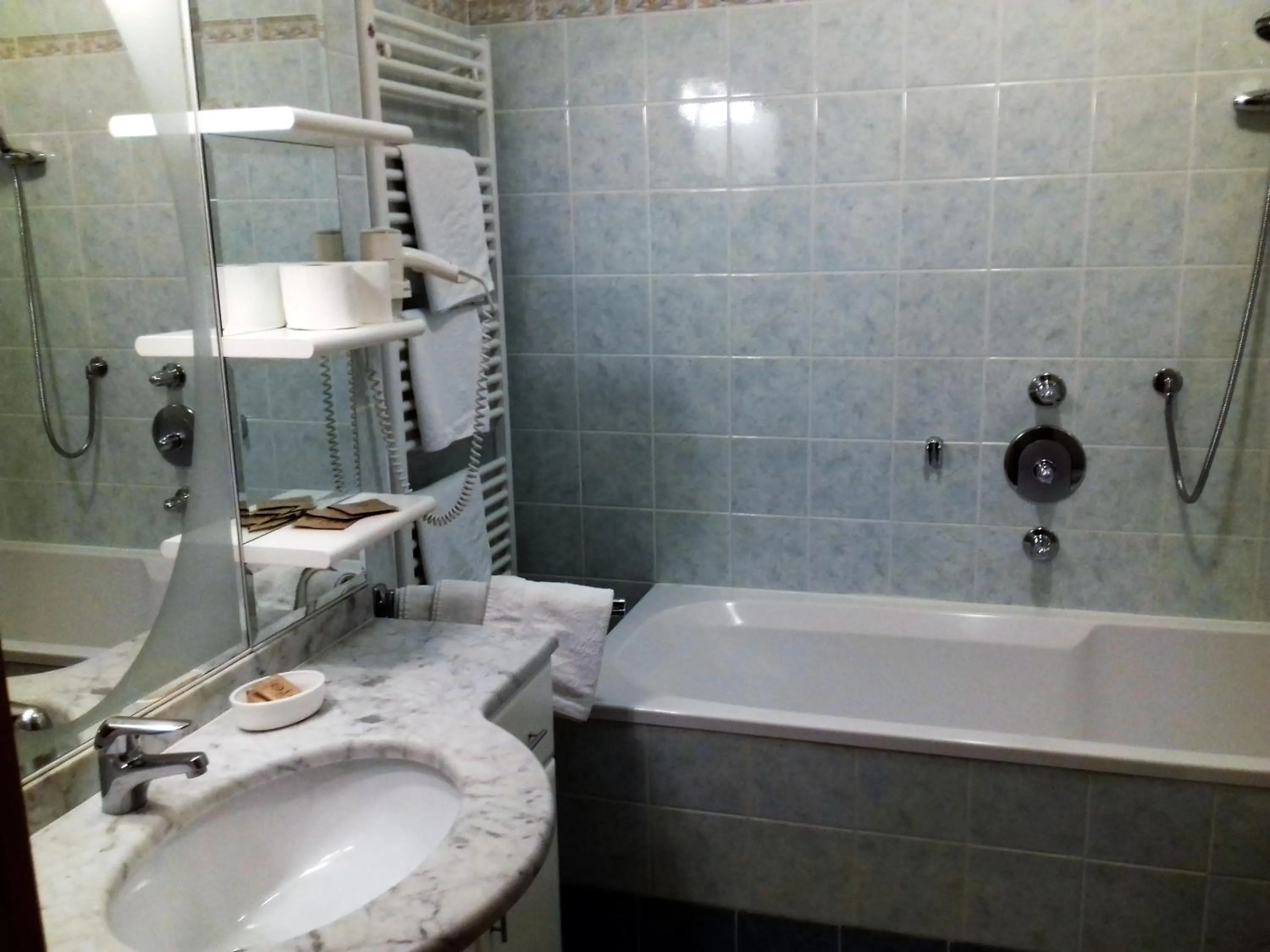 Bathroom in Hotel Restaurant Schaurhof