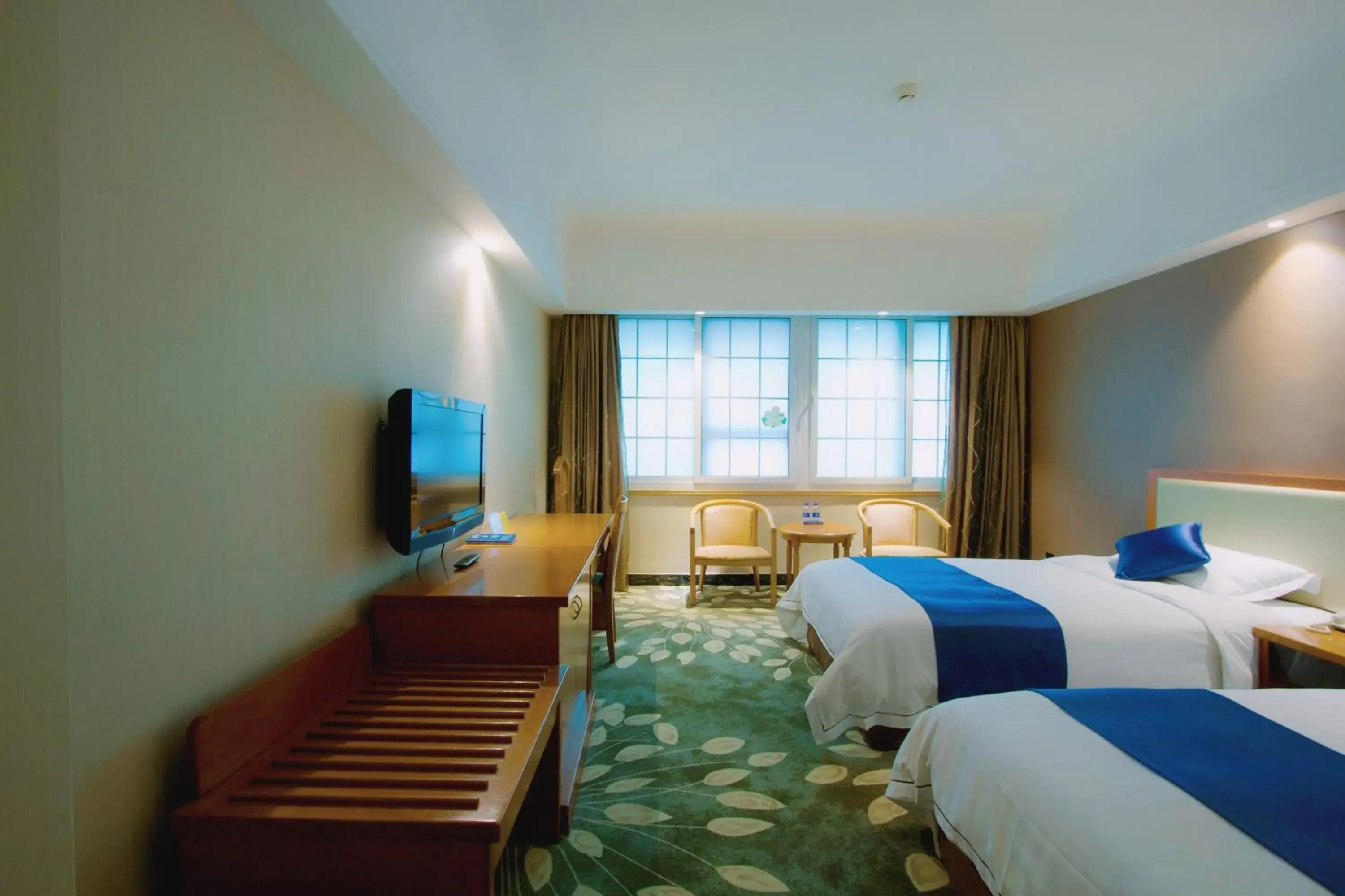Standard Twin Room in Shenzhen Kaili Hotel, Guomao Shopping Mall Standard Twin Room in Shenzhen Kaili Hotel, Guomao Shopping Mall