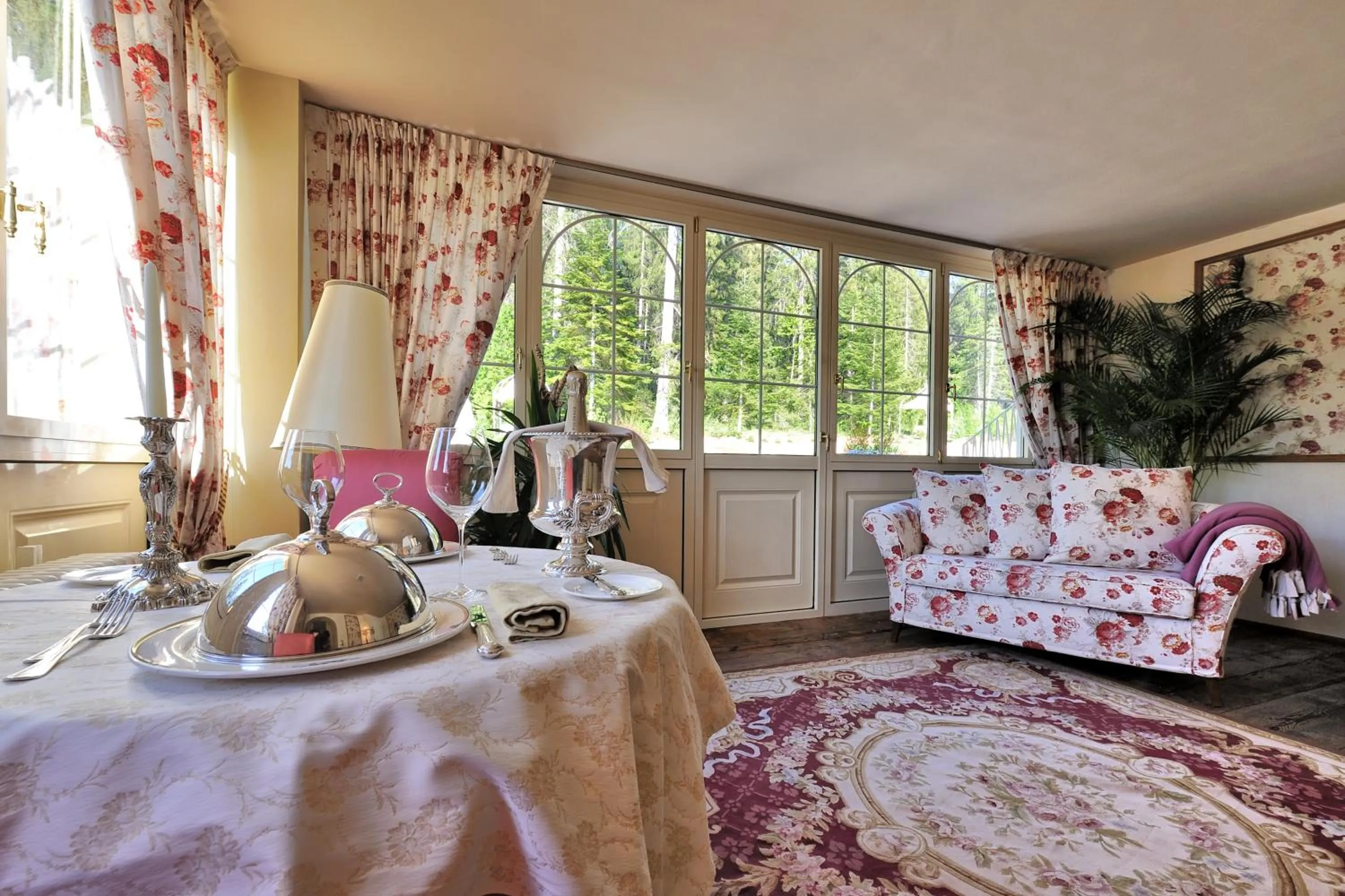 Food and drinks in Villa Orso Grigio