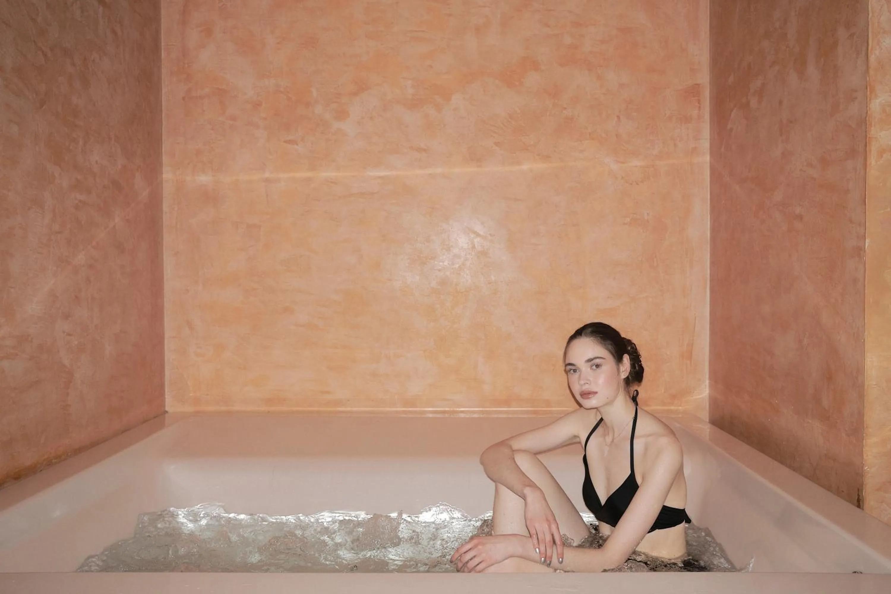 Hot Tub in Villa Orso Grigio