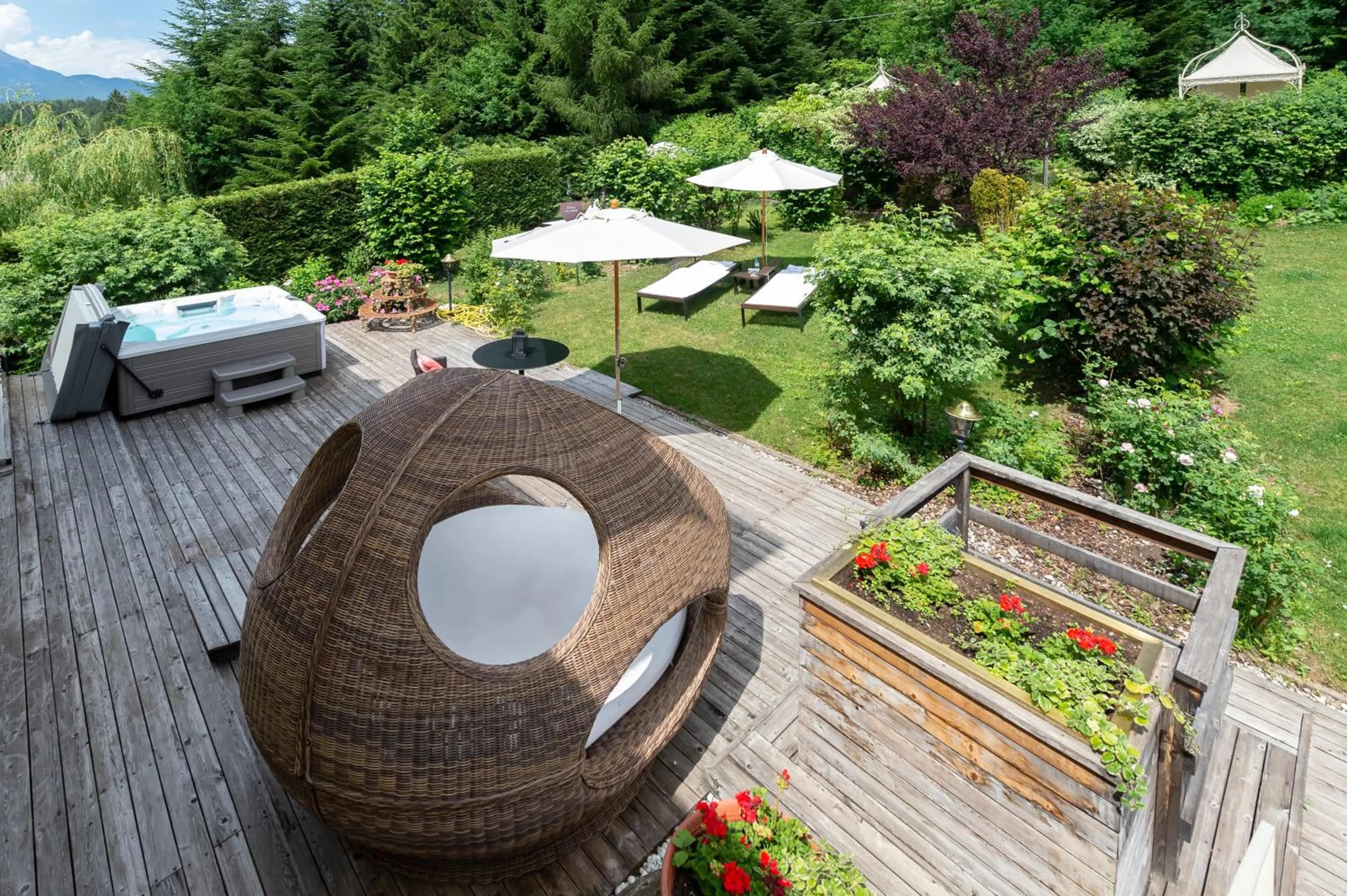 Patio in Villa Orso Grigio