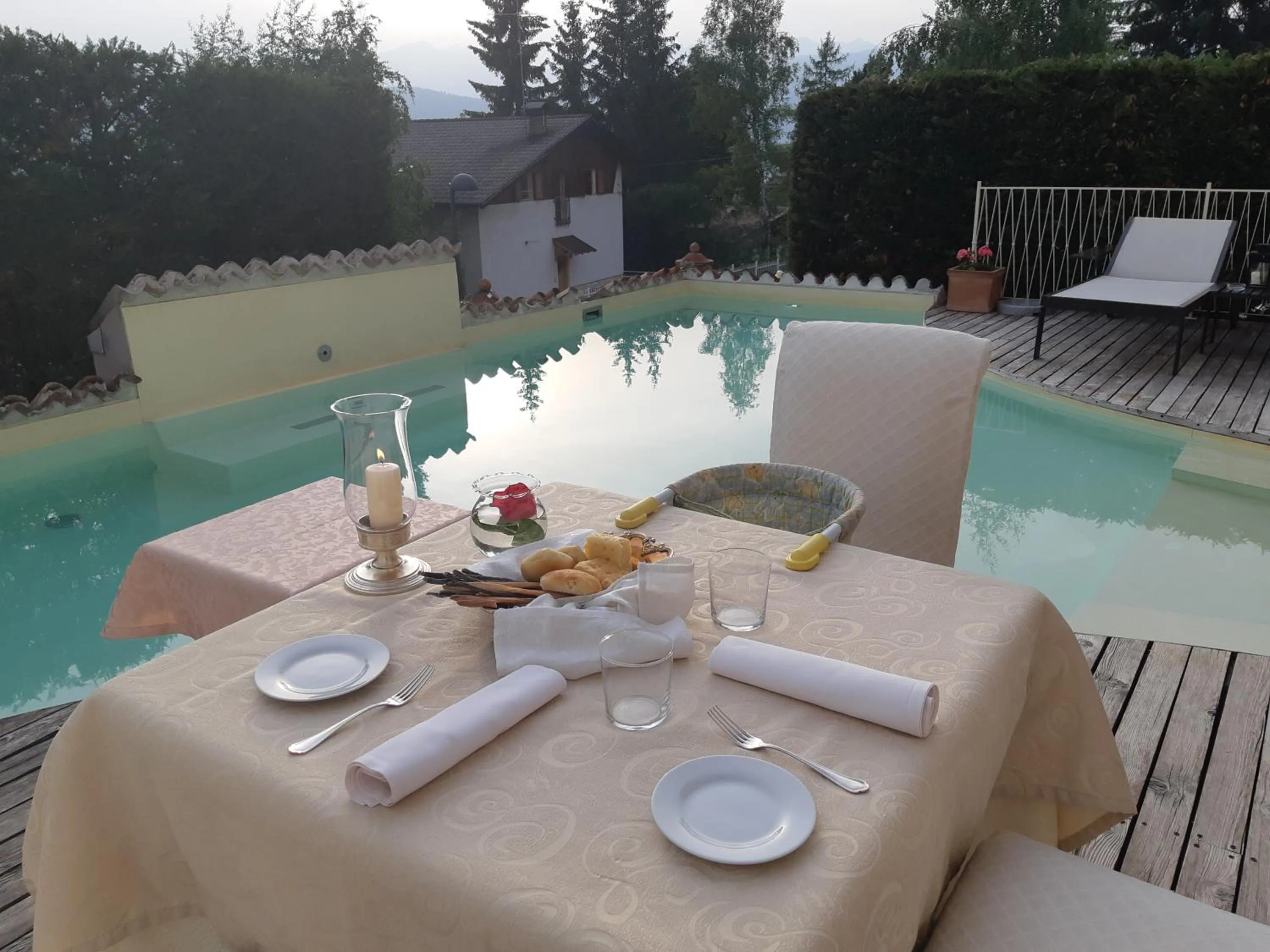 Swimming pool in Villa Orso Grigio