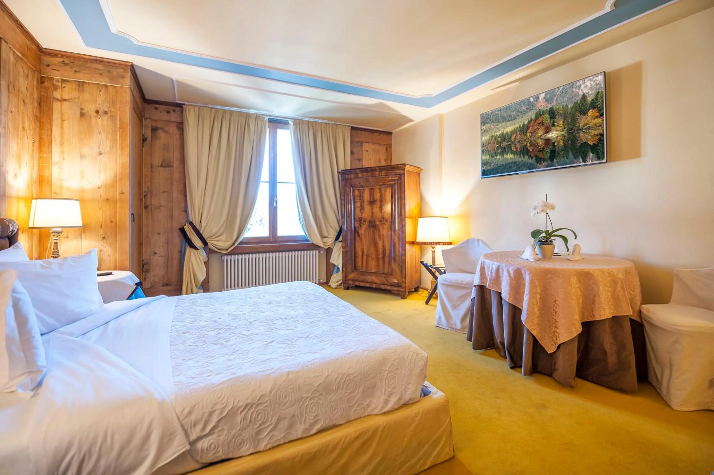 Bed in Villa Orso Grigio