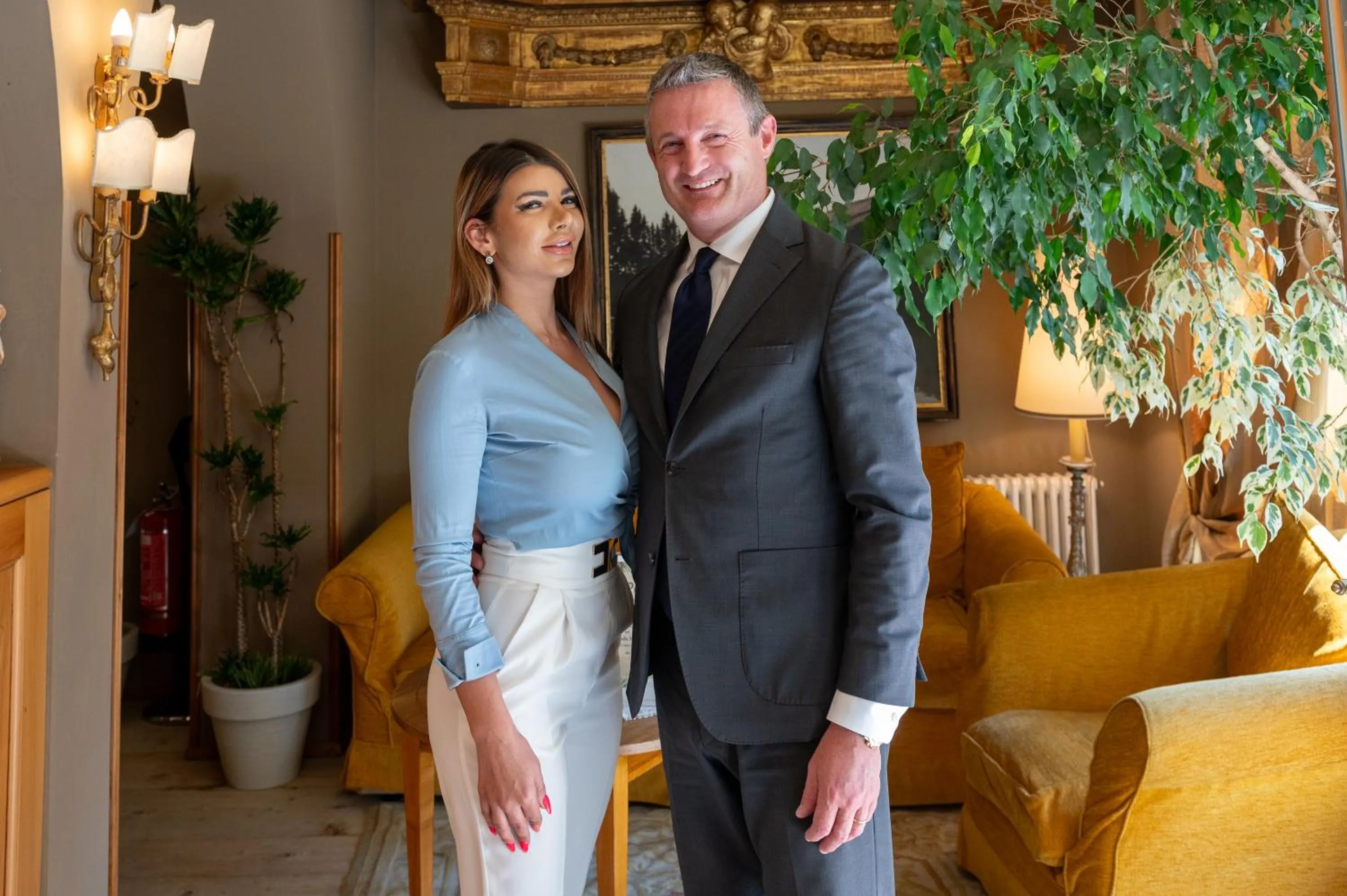 Lobby or reception in Villa Orso Grigio