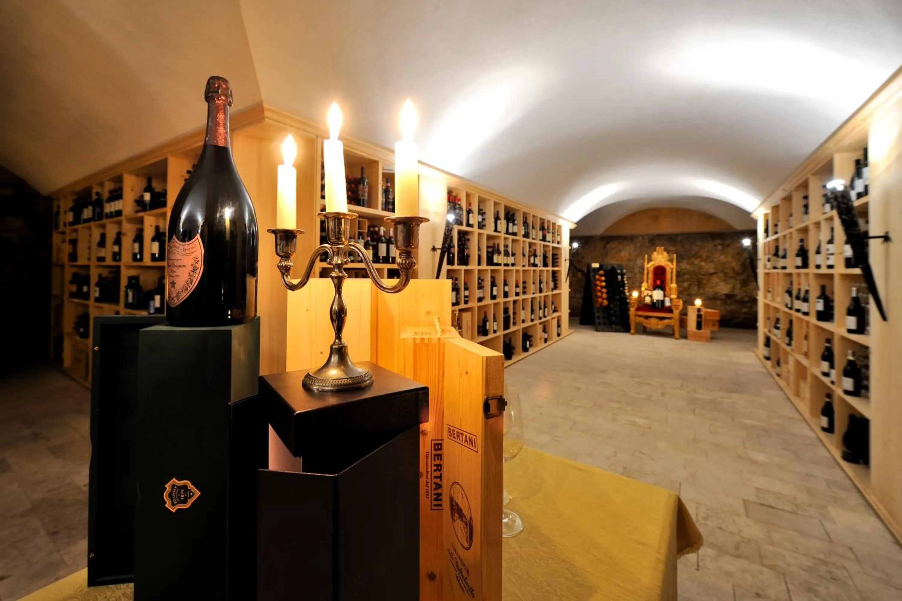 Alcoholic drinks in Villa Orso Grigio