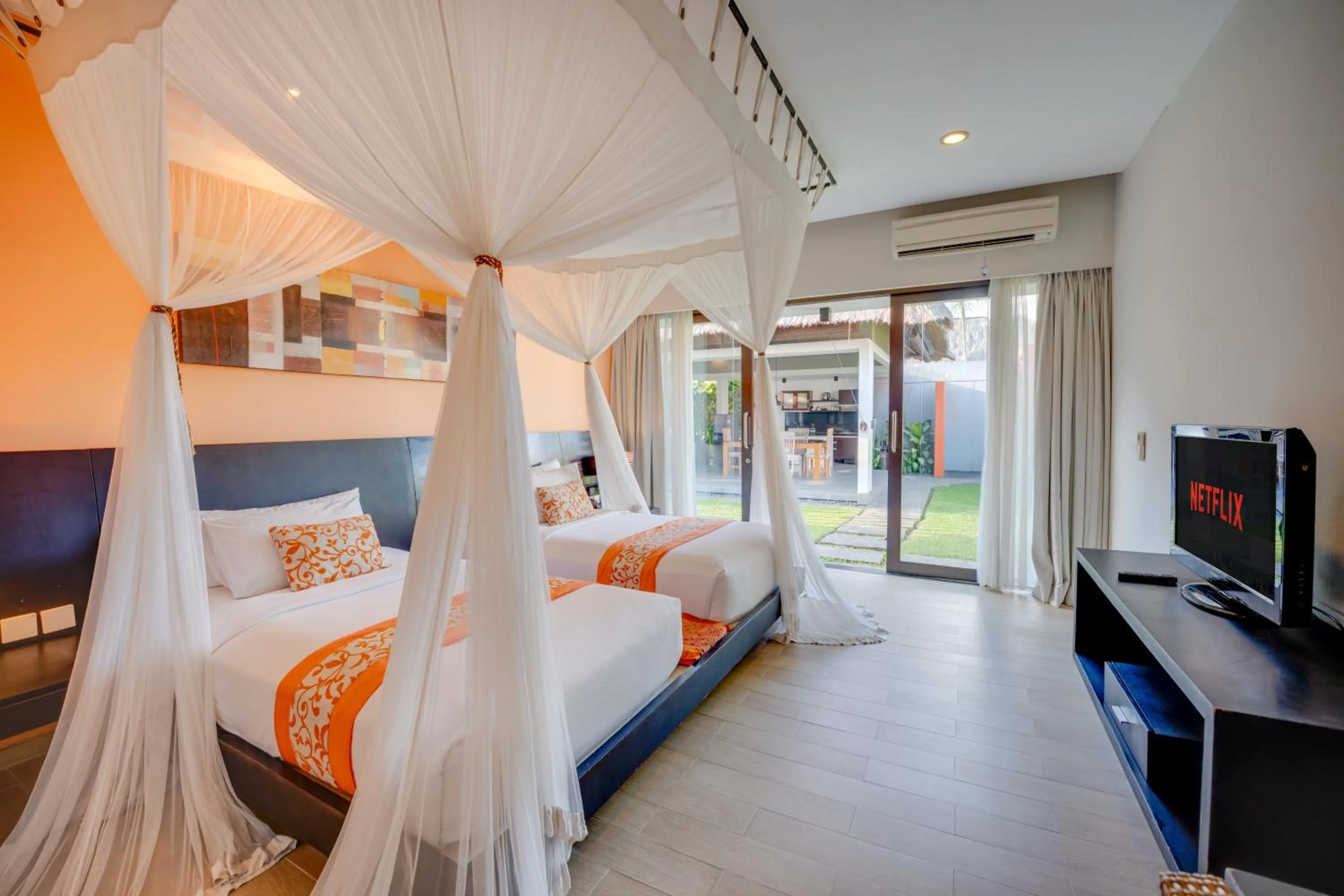 Bed in Villa Jerami & Spa