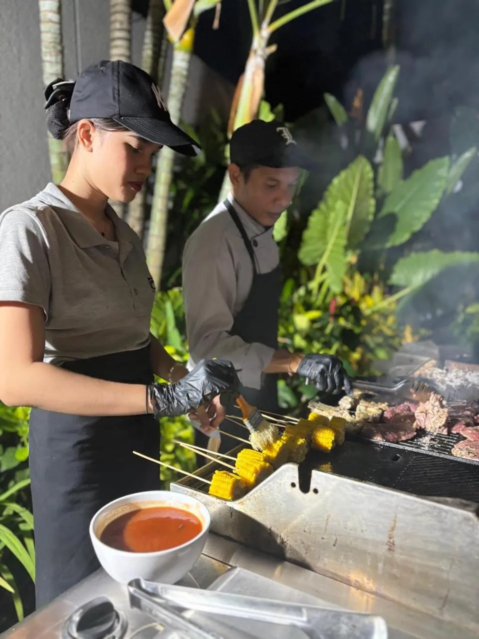 BBQ facilities in Villa Jerami & Spa