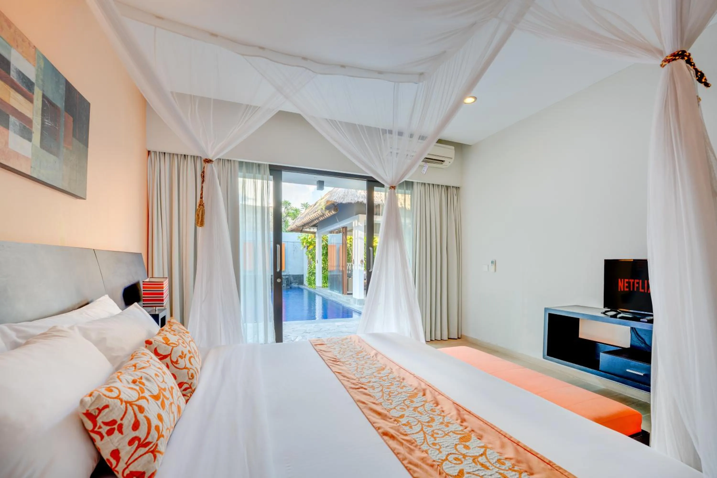 Bed in Villa Jerami & Spa