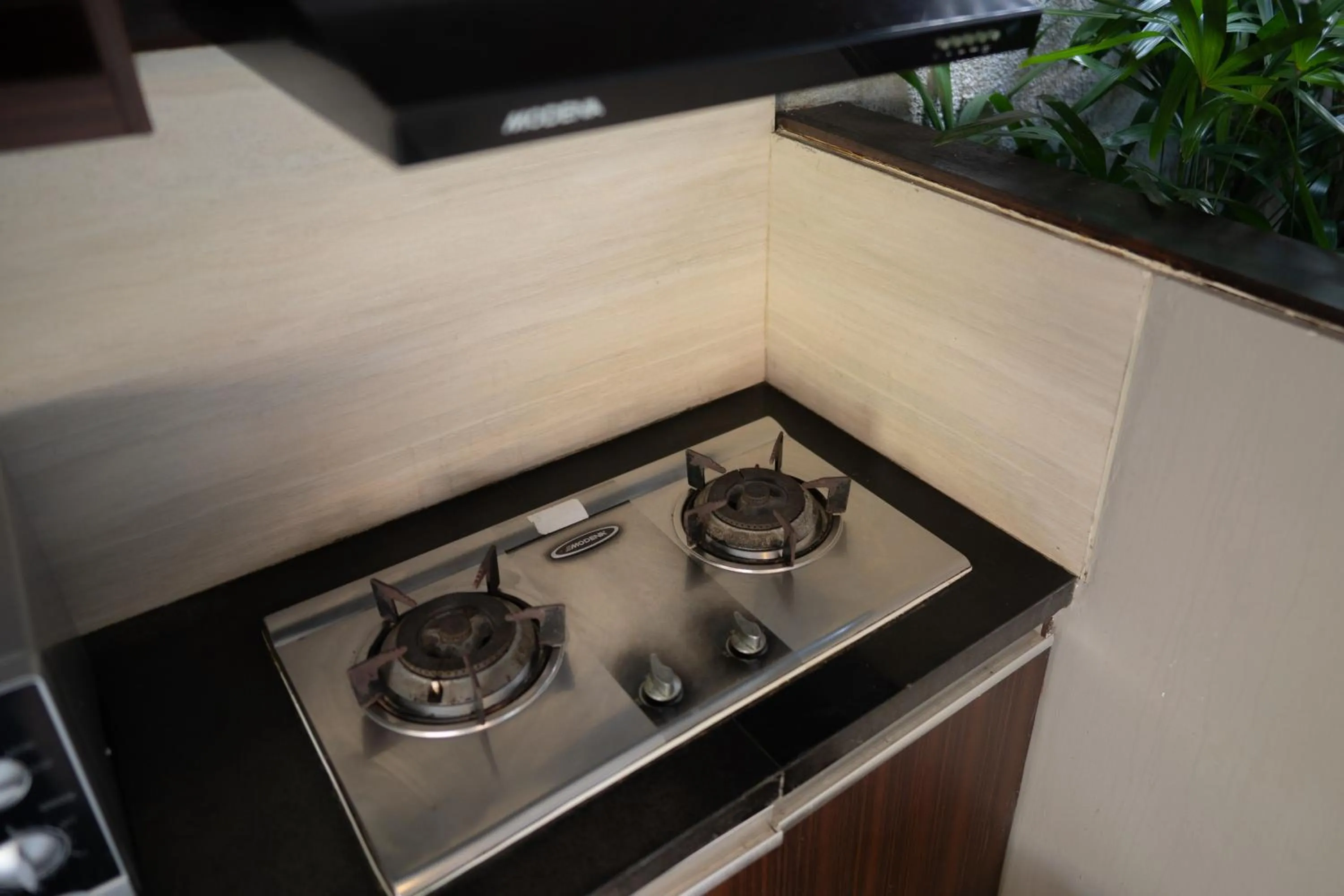 stove in Villa Jerami & Spa