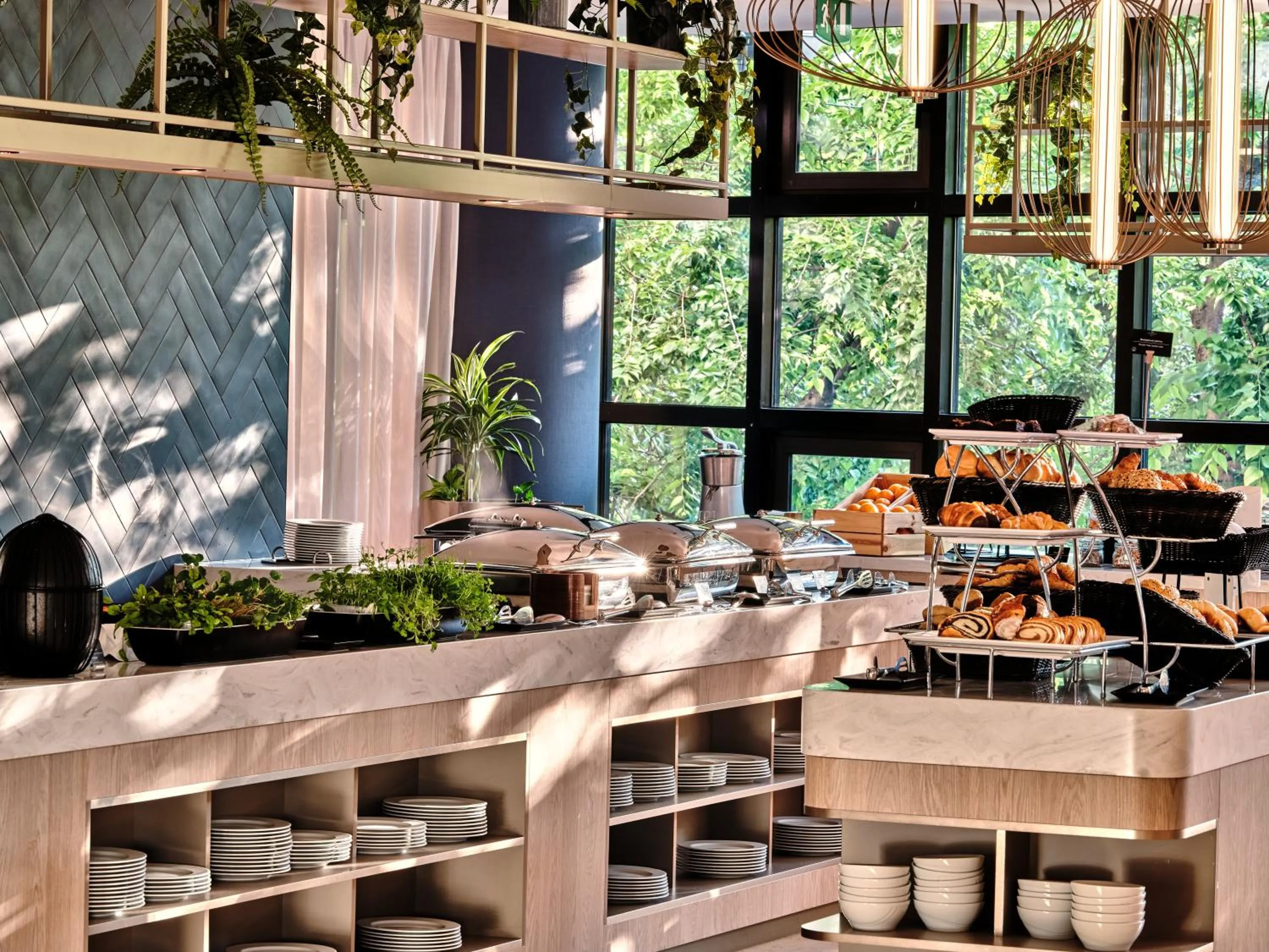 Buffet breakfast in Crowne Plaza Bratislava by IHG