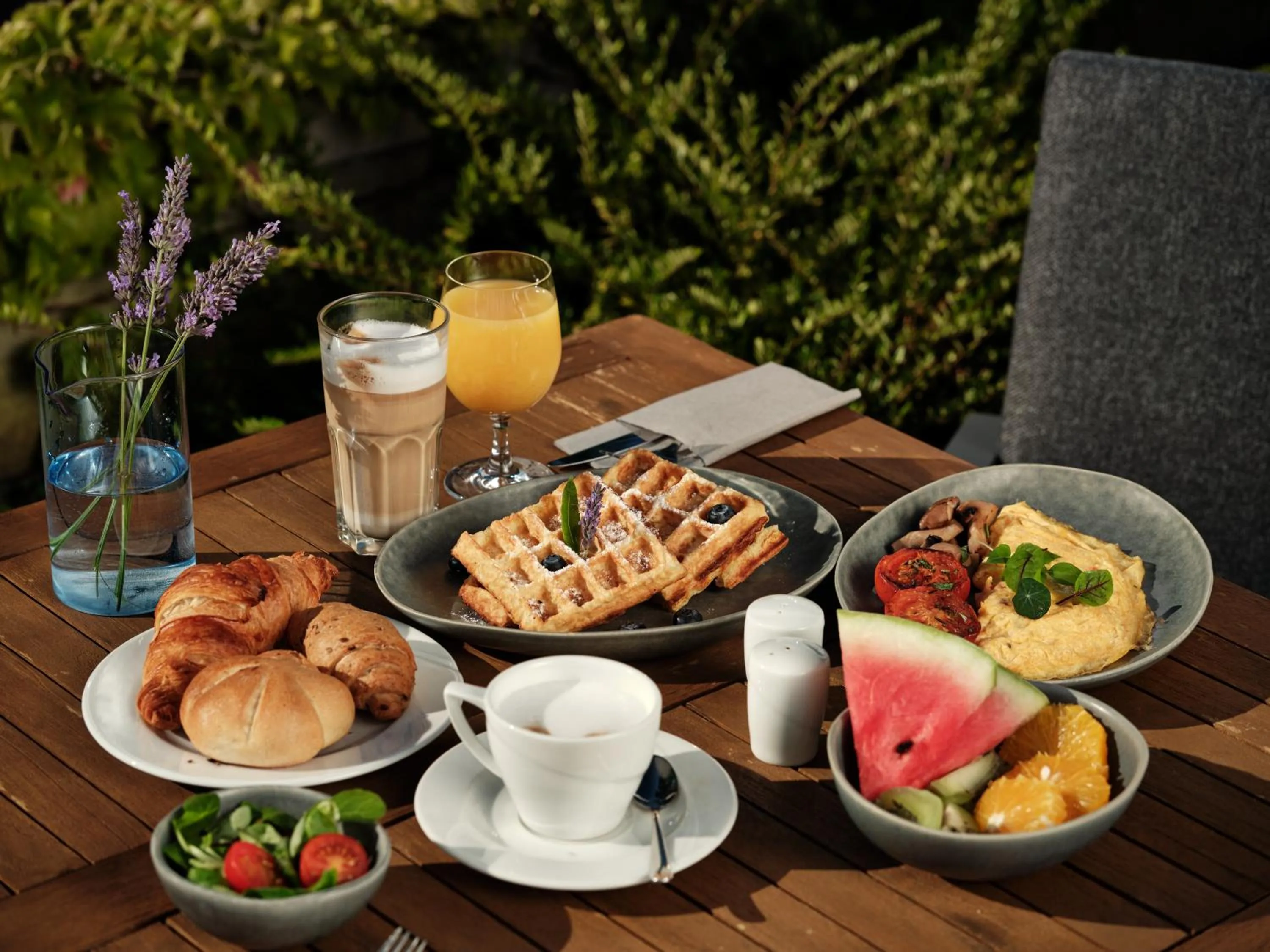 Buffet breakfast in Crowne Plaza Bratislava by IHG