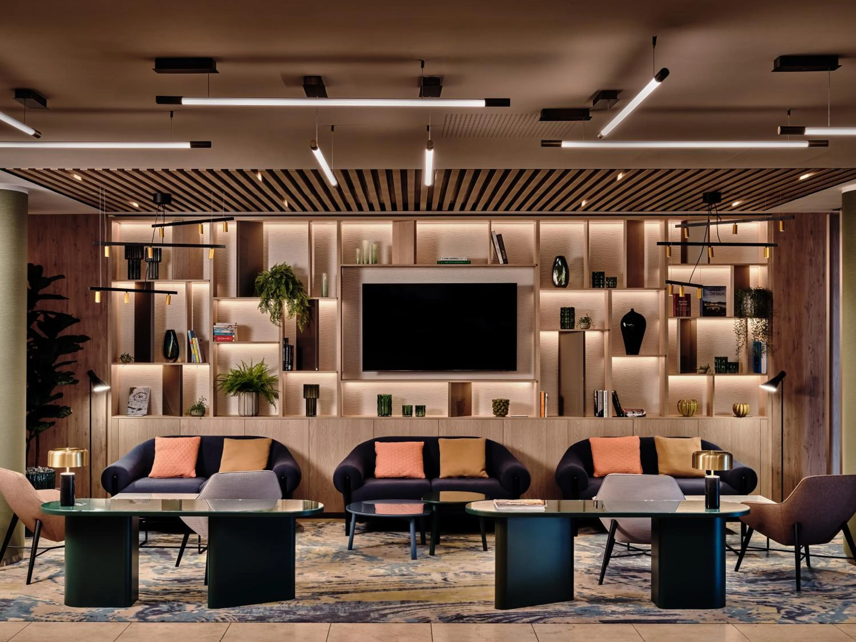 Lobby or reception in Crowne Plaza Bratislava by IHG