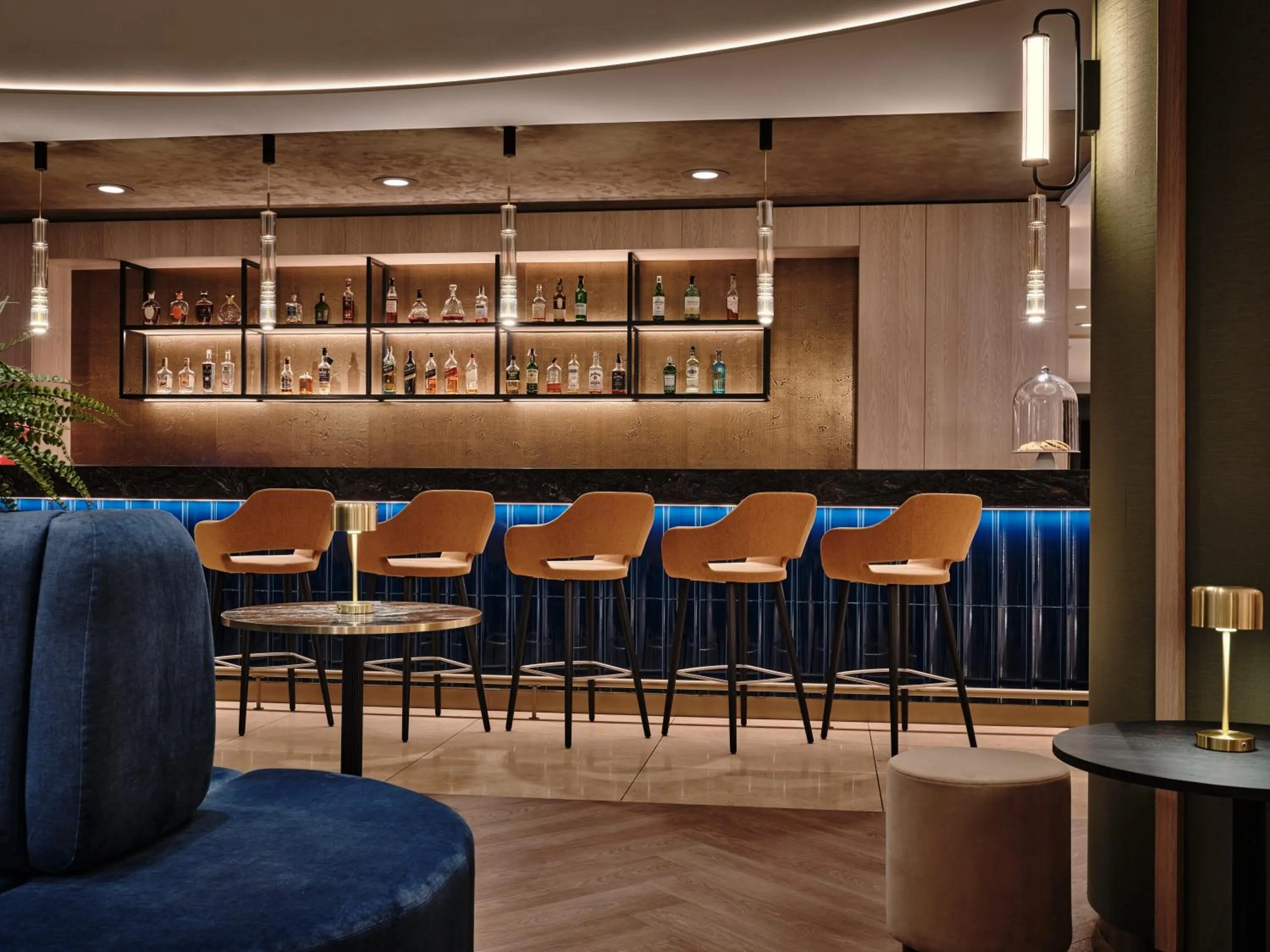 Lounge or bar in Crowne Plaza Bratislava by IHG
