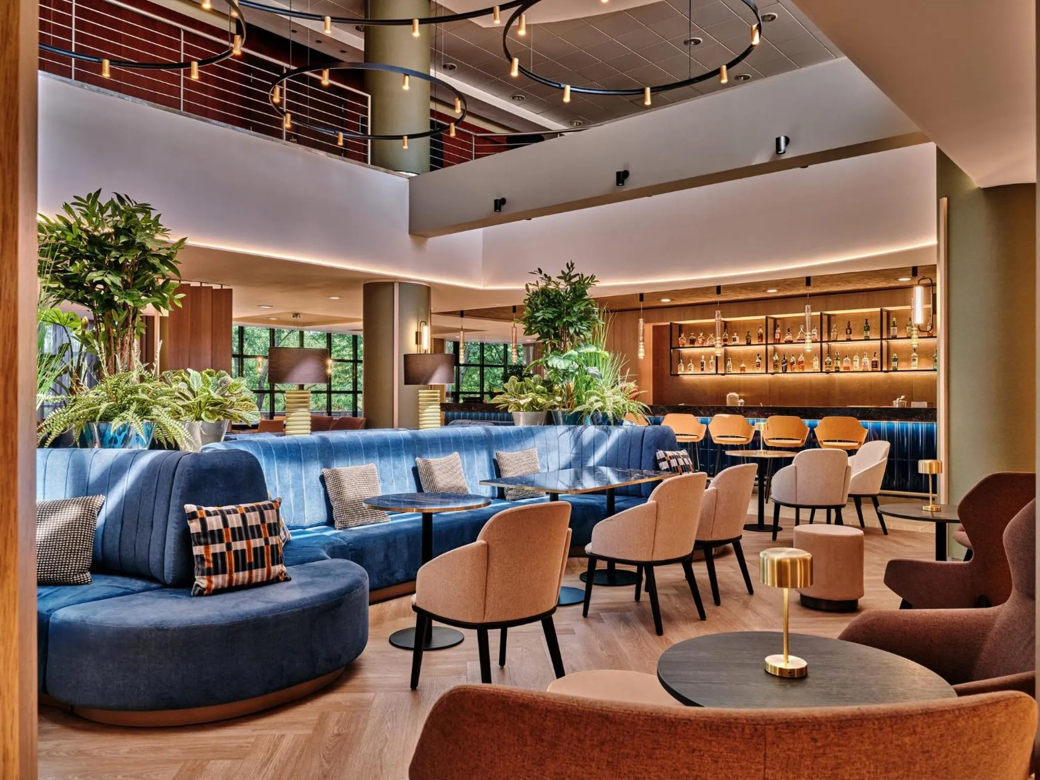 Lounge or bar in Crowne Plaza Bratislava by IHG