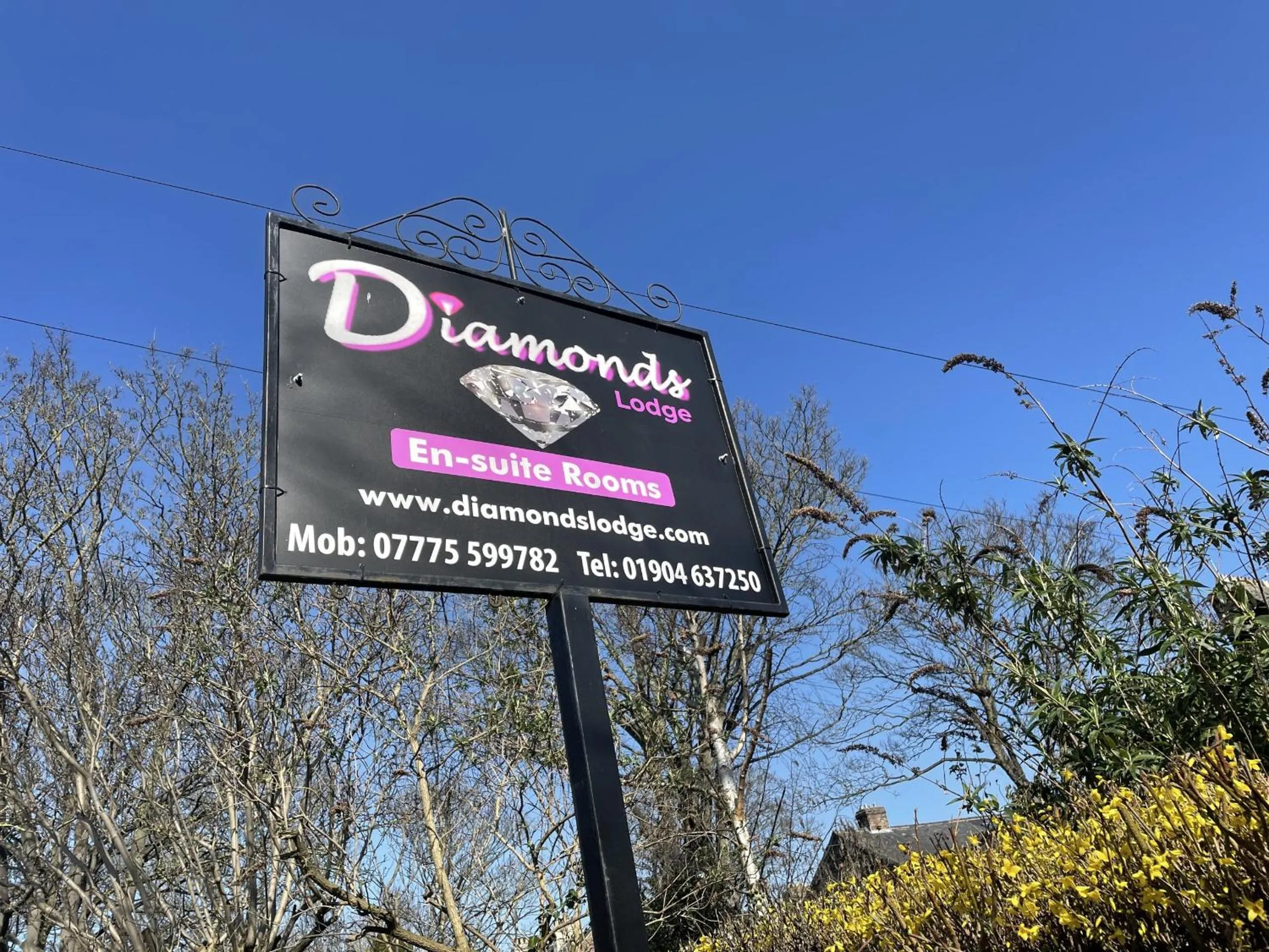 Property building in Diamonds Lodge near York Hospital