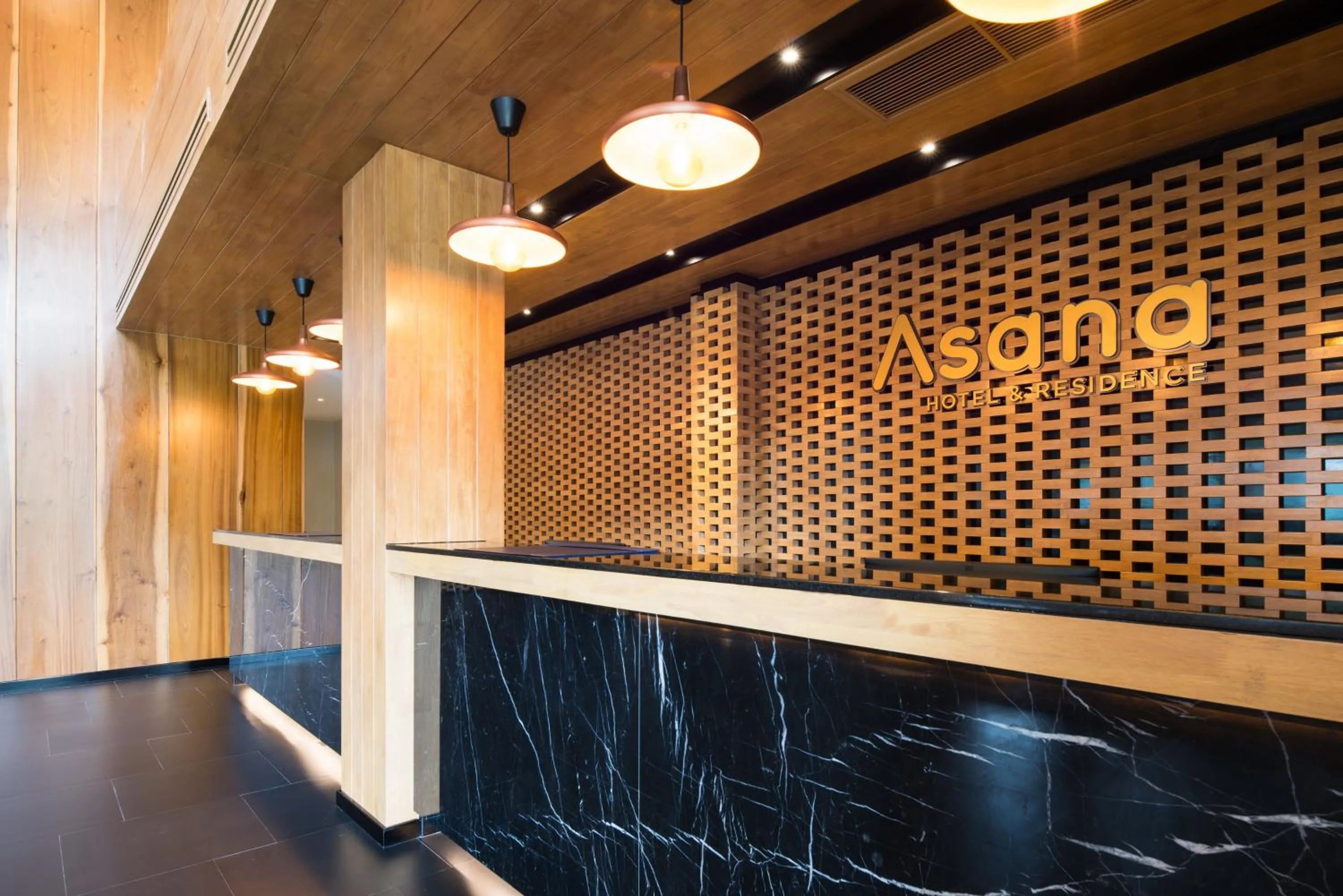 Lobby or reception in Asana Hotel & Residence