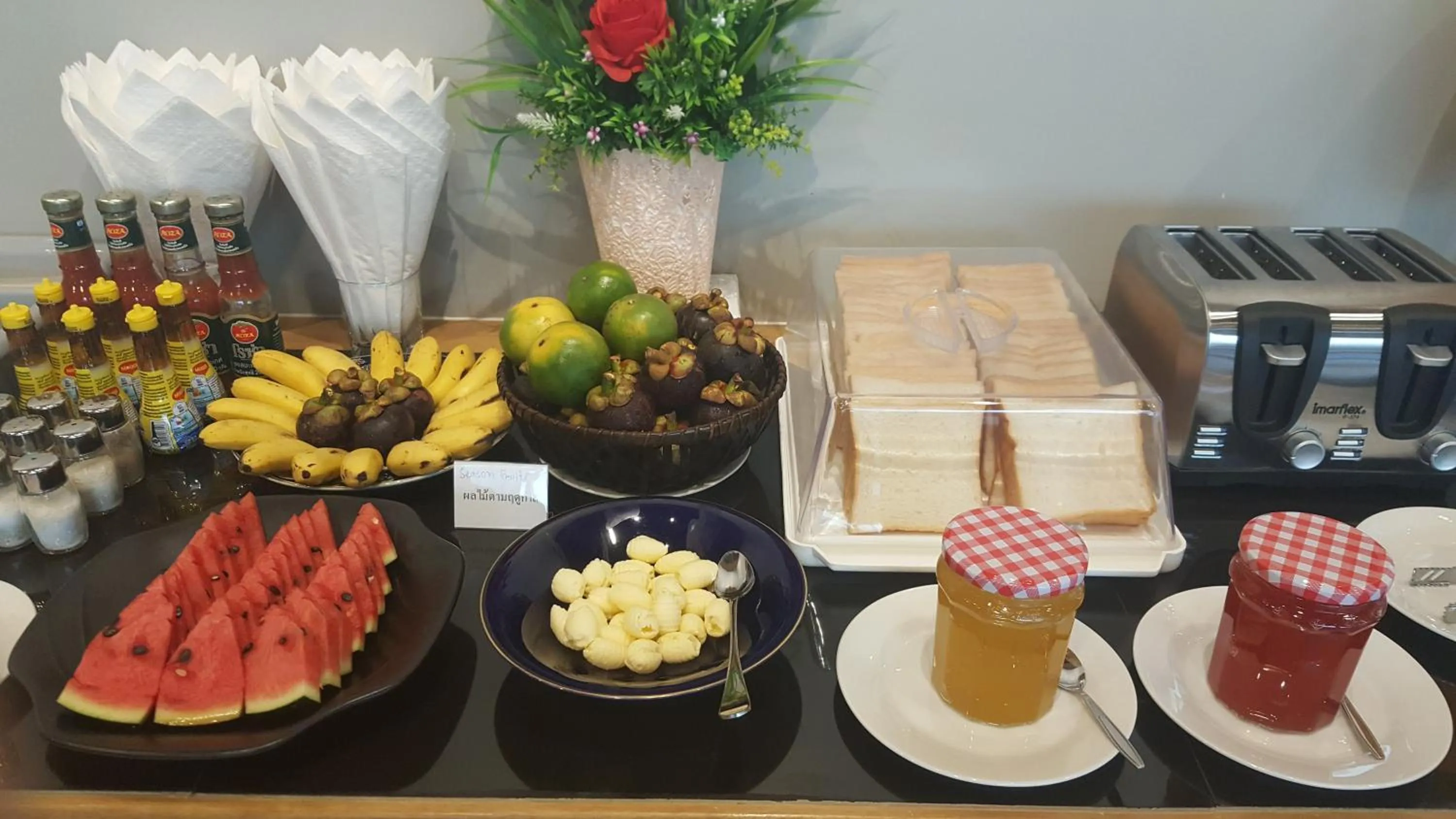 Food close-up in Asana Hotel & Residence