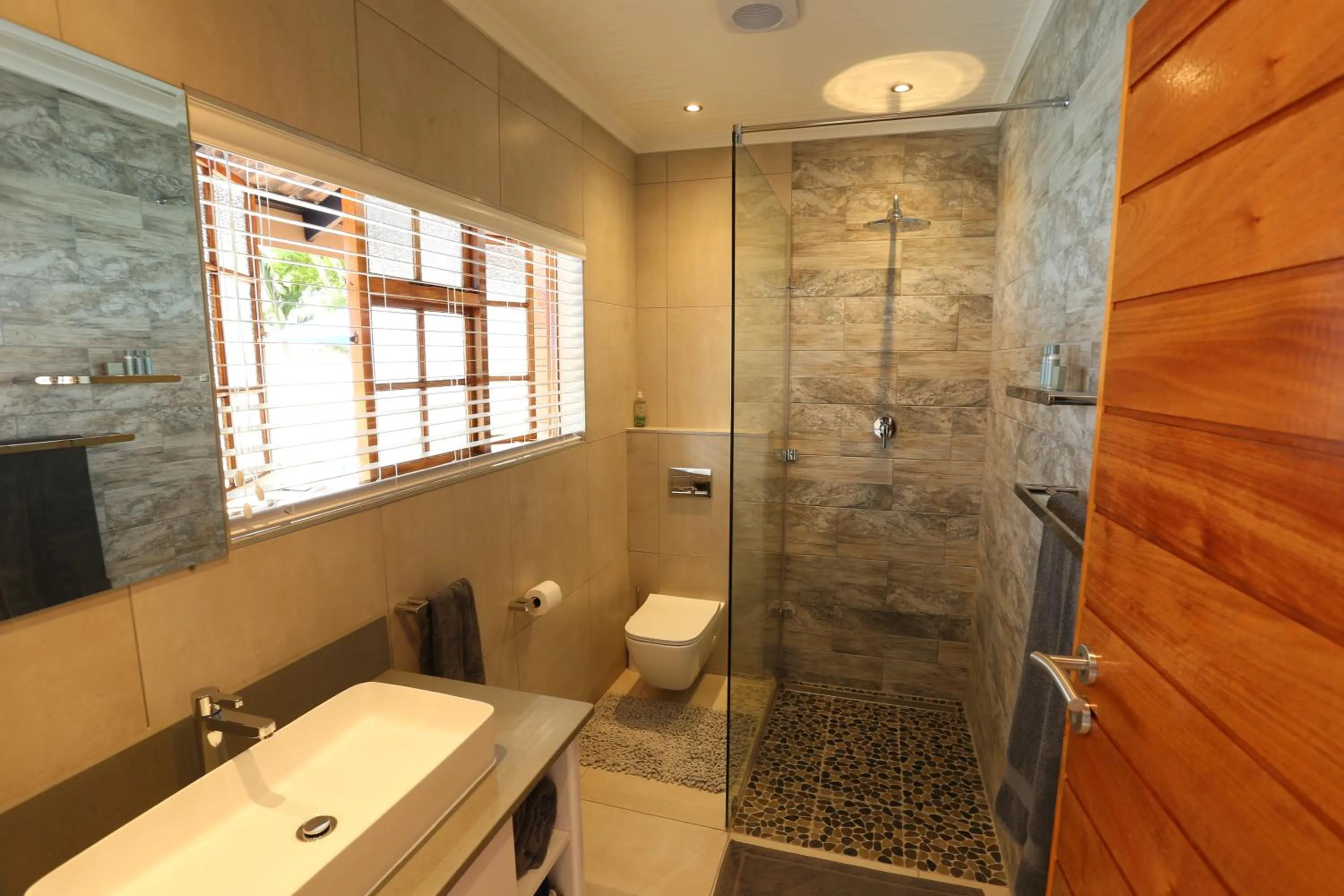 Bathroom in Rhino Coast Guesthouse