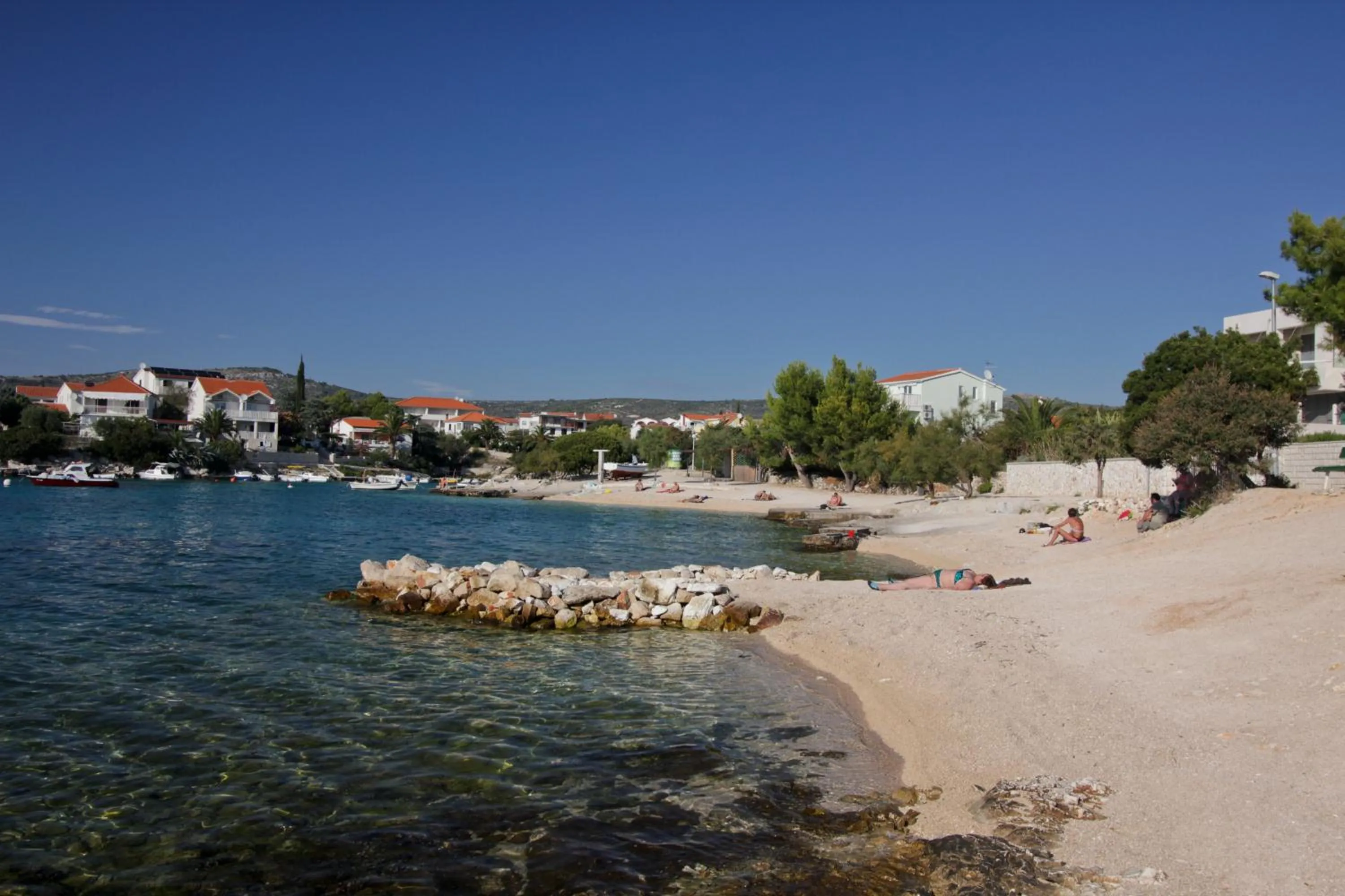 Beach in Apartments Andro