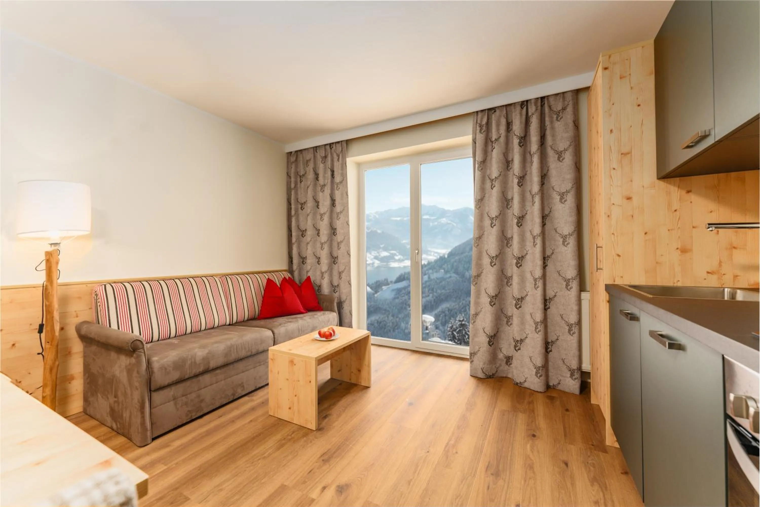 Living room in Berghotel Jaga-Alm