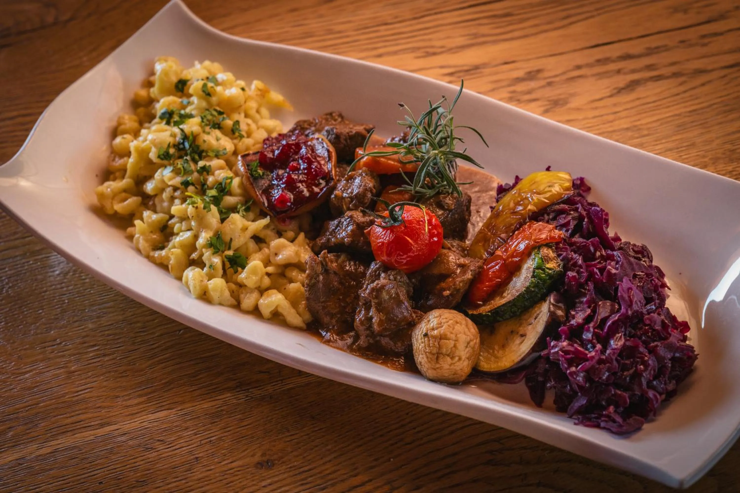 Food and drinks in Berghotel Jaga-Alm