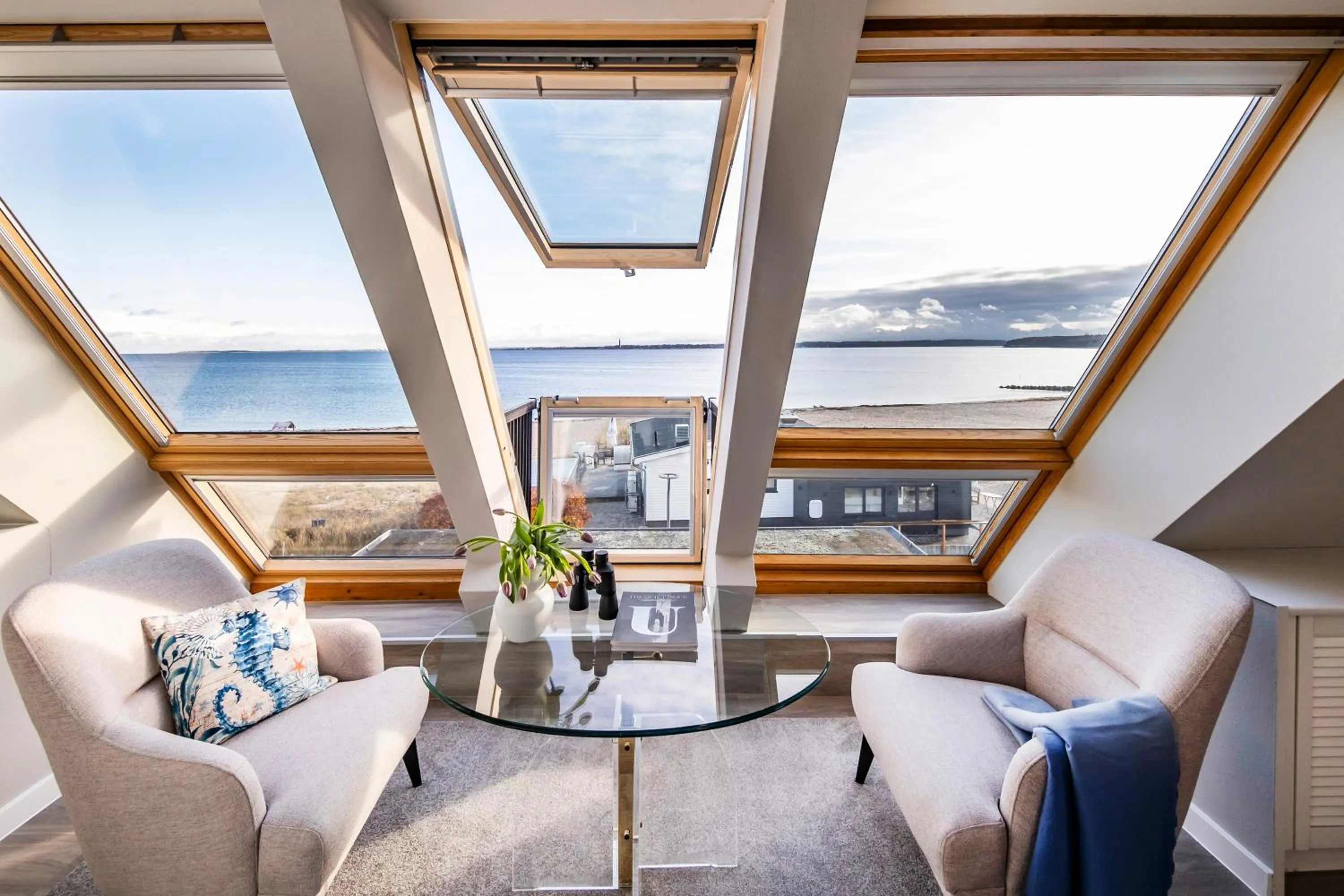 View (from property/room) in Büngers Apartment-Hotel mit Gartensauna - modern, gemütlich und strandnah