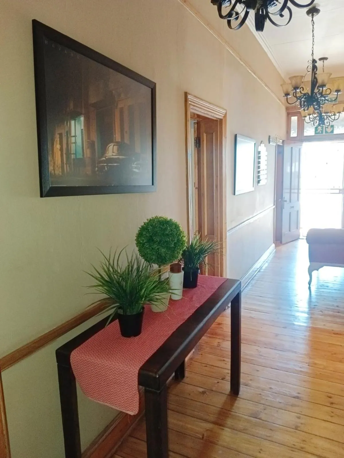 Seating area in Picanha Guesthouse