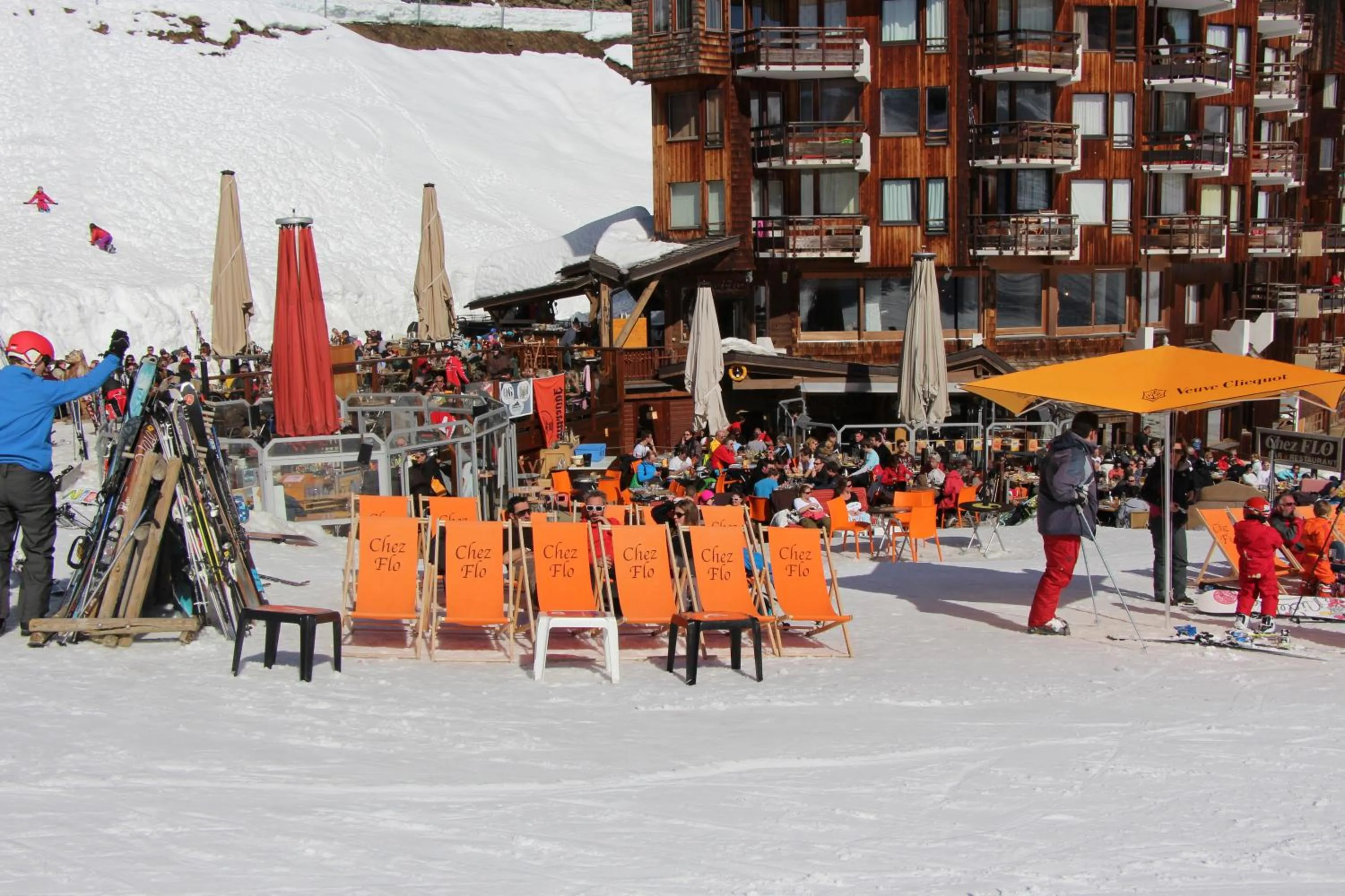 Balcony/Terrace in Hotel Club Le Crêt