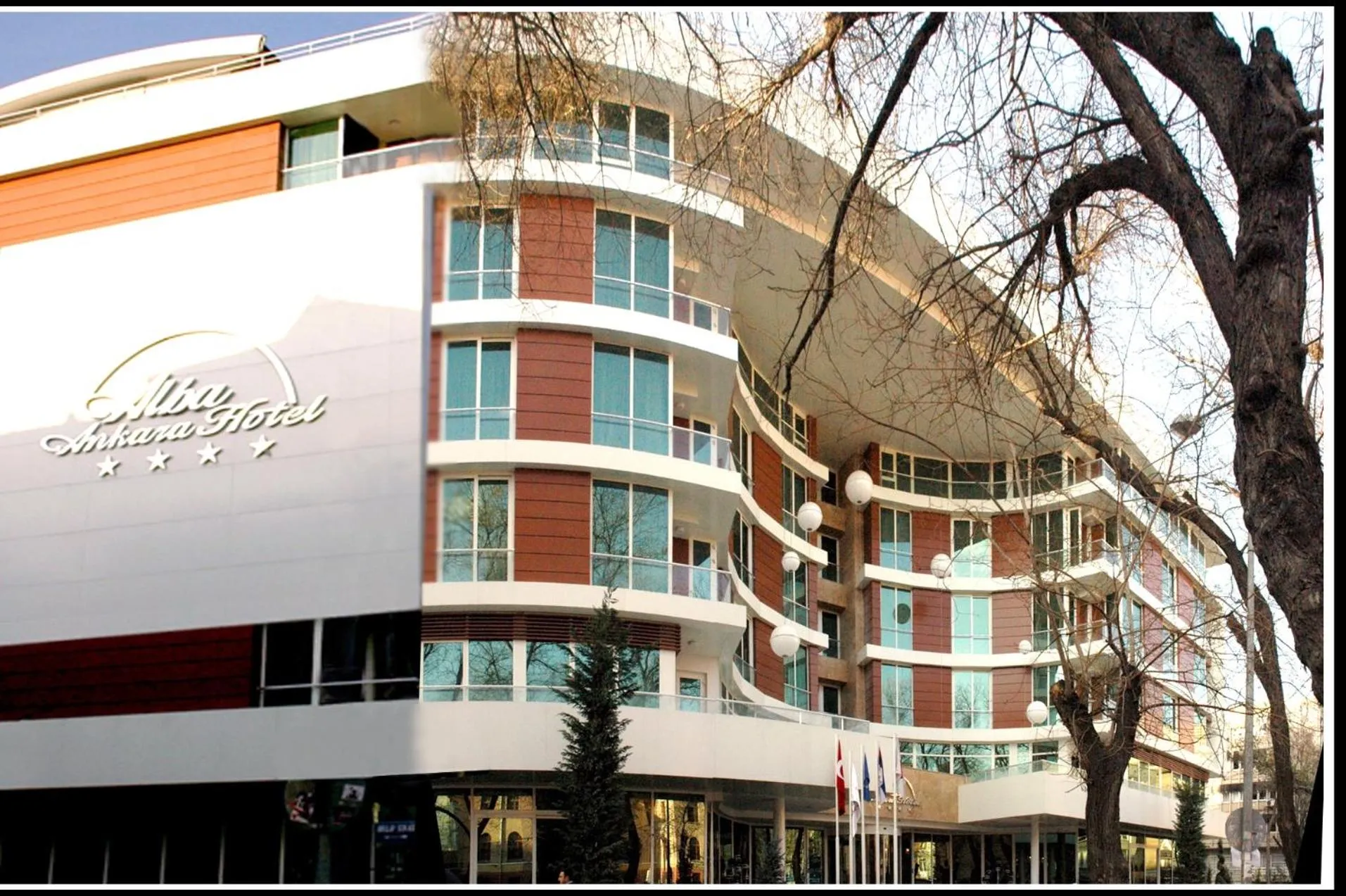 Property building in Alba Hotel