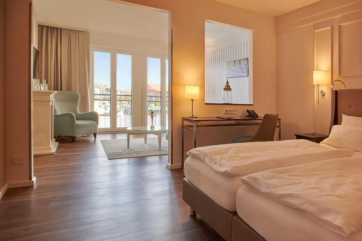 Bed in Hotel am Delft