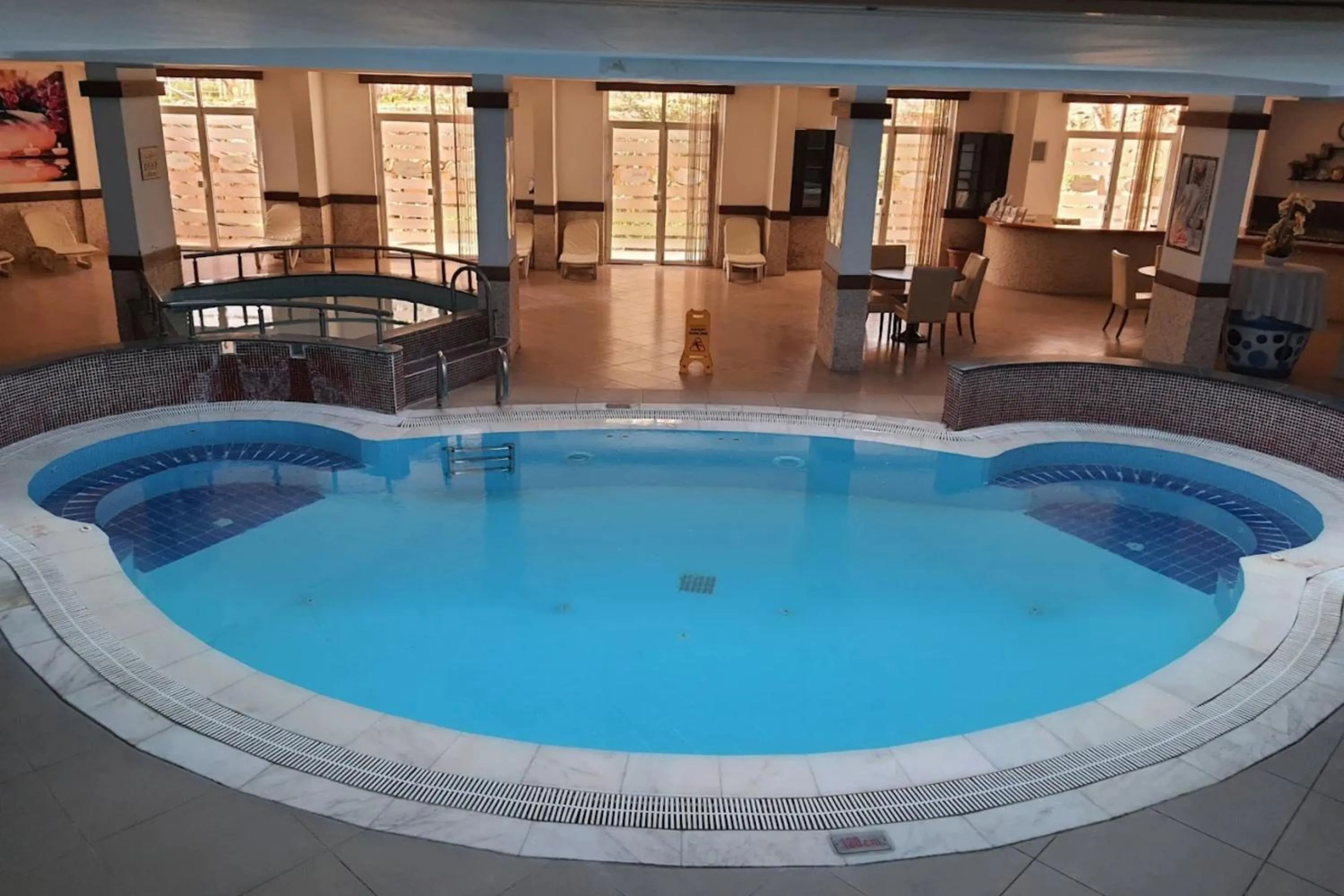 Pool view in Lycus River Thermal Hotel