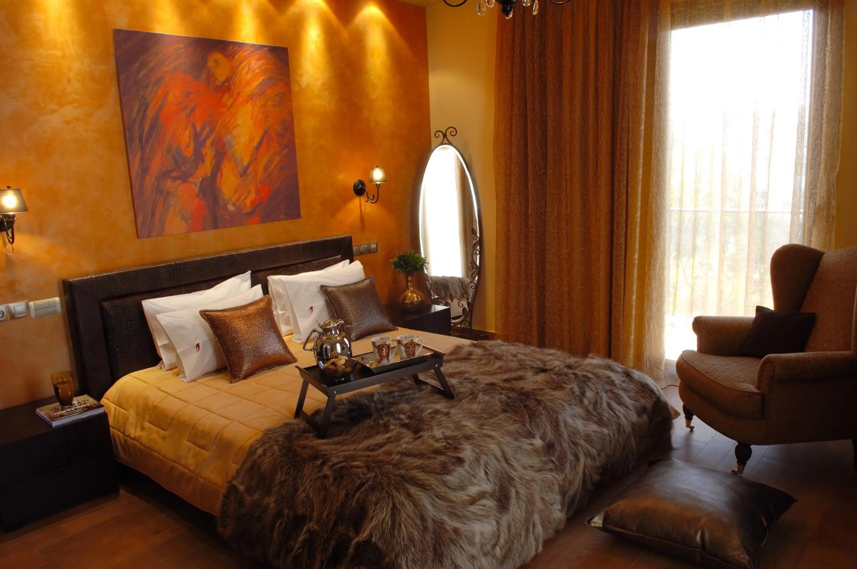 Bed in Olympic Fashion Hotels