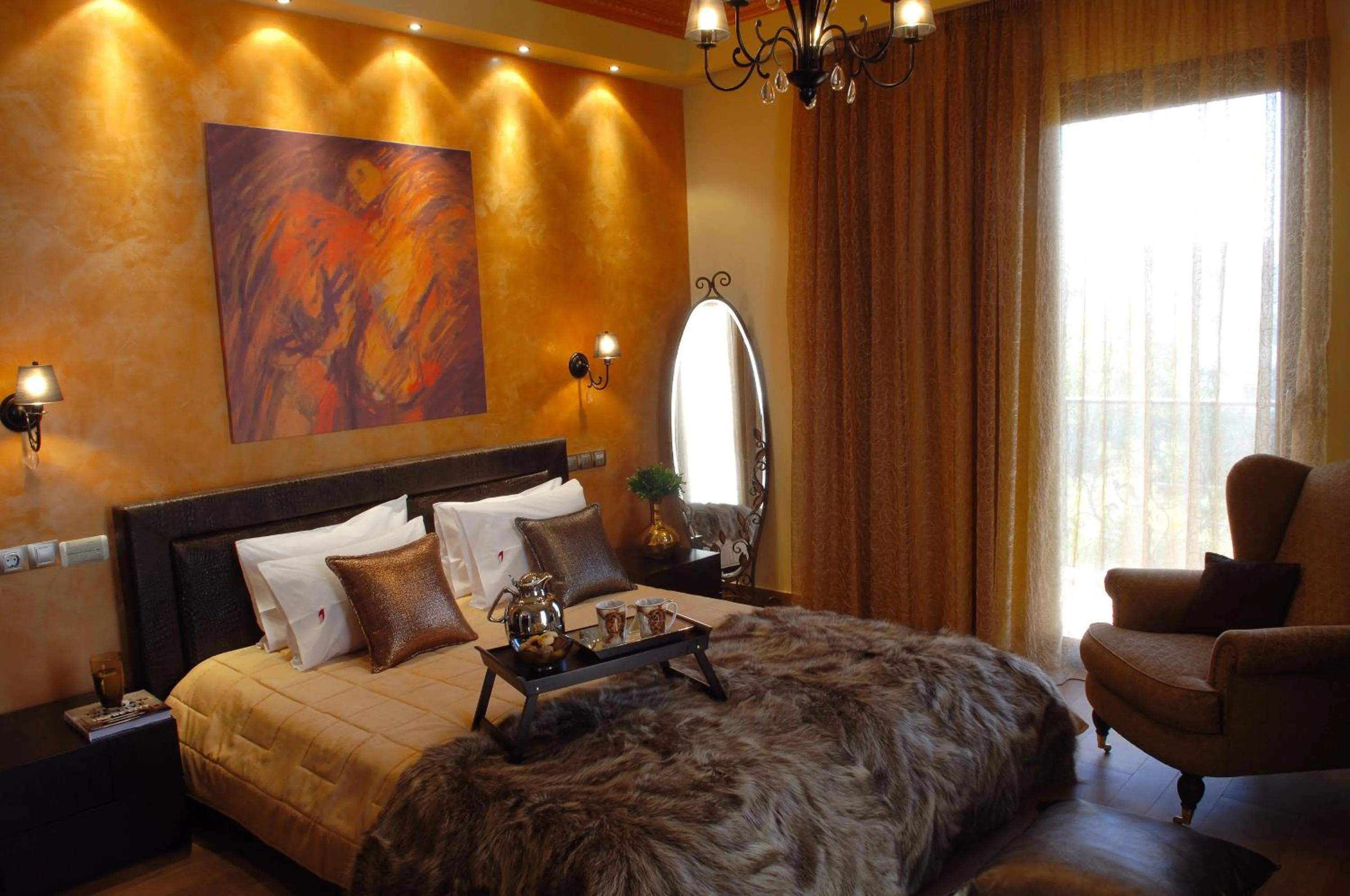 Bed in Olympic Fashion Hotels