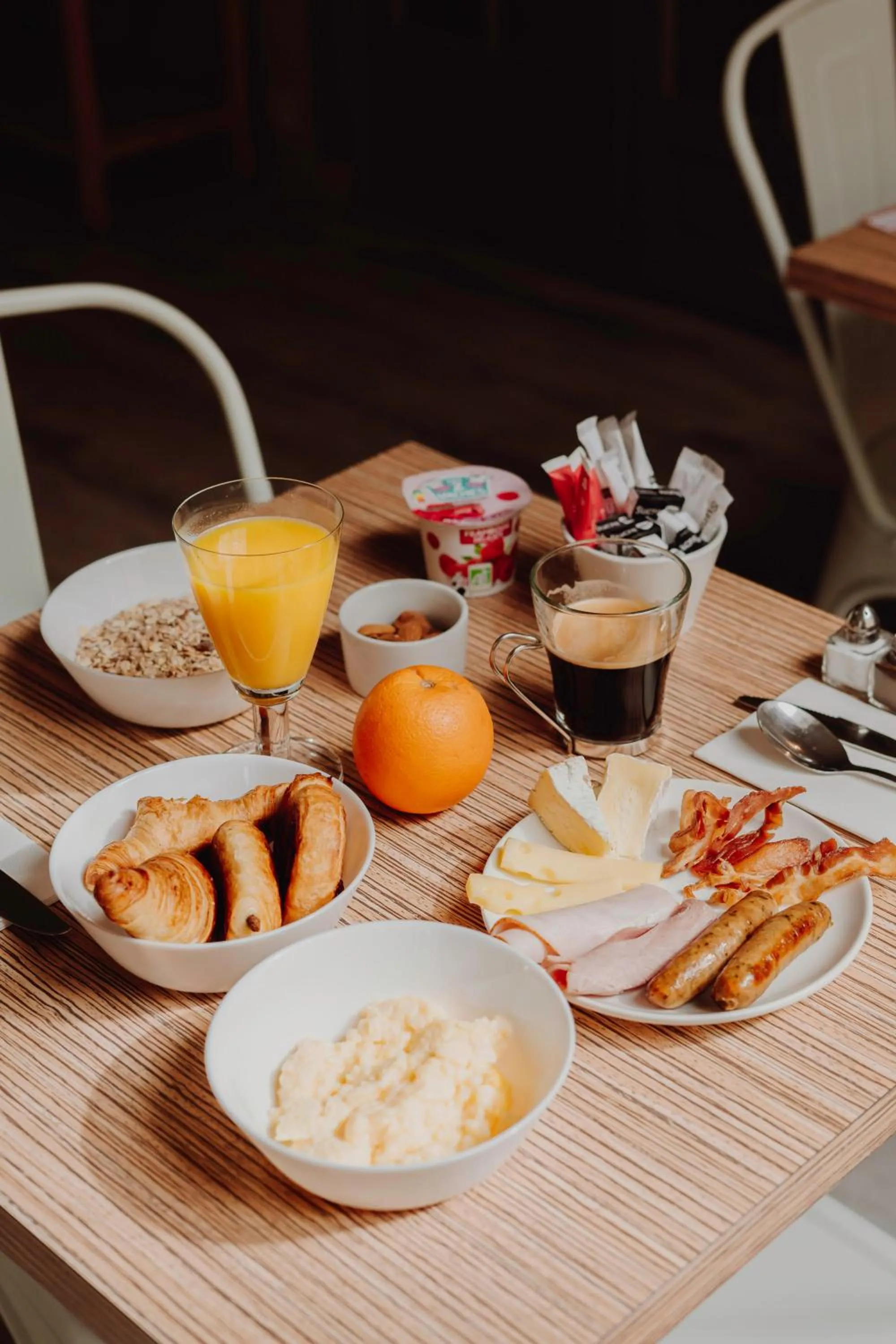 Breakfast in L'Hôtel Bristol