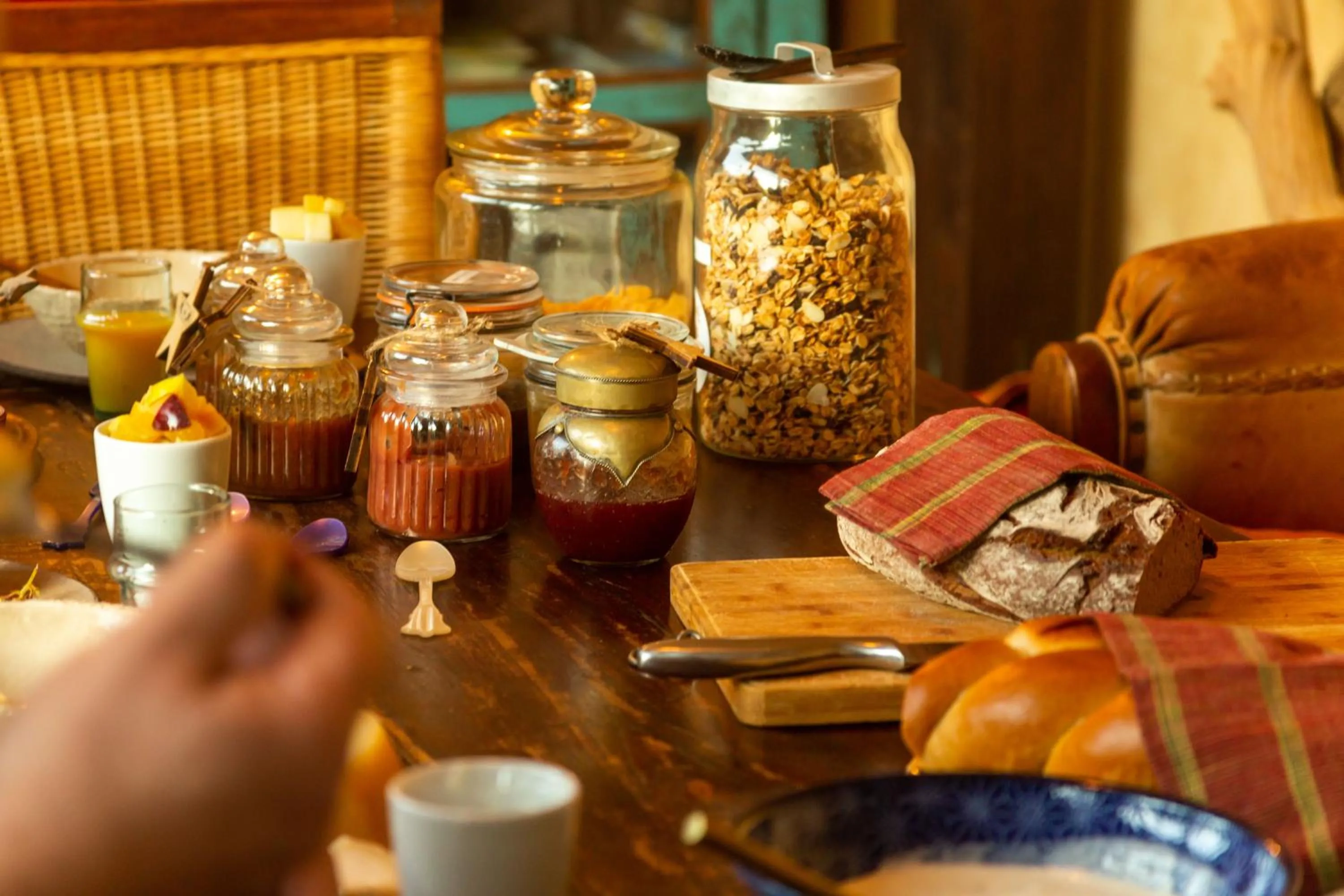 Food close-up in The rooms Bed & Breakfast