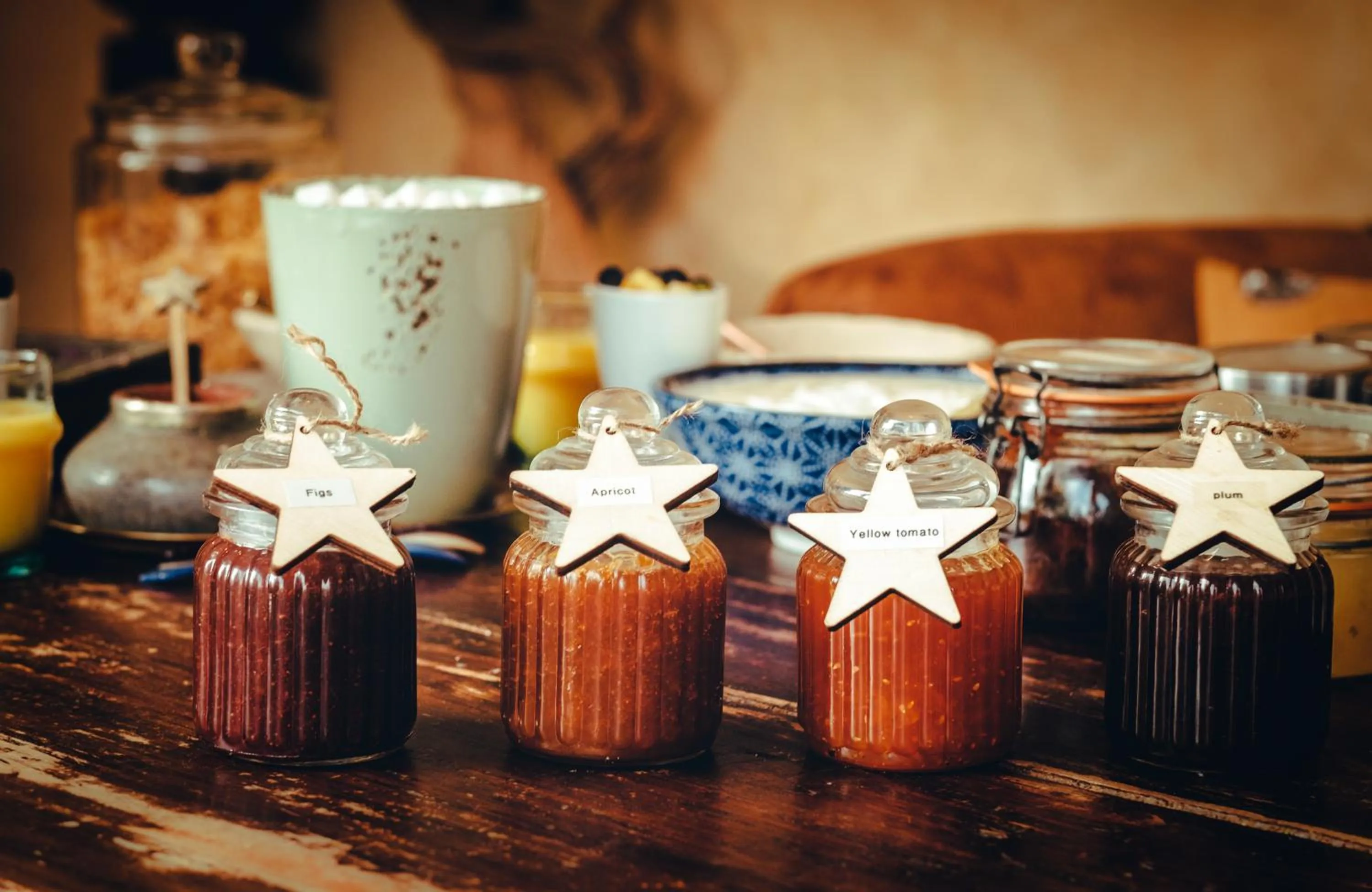 Food close-up in The rooms Bed & Breakfast