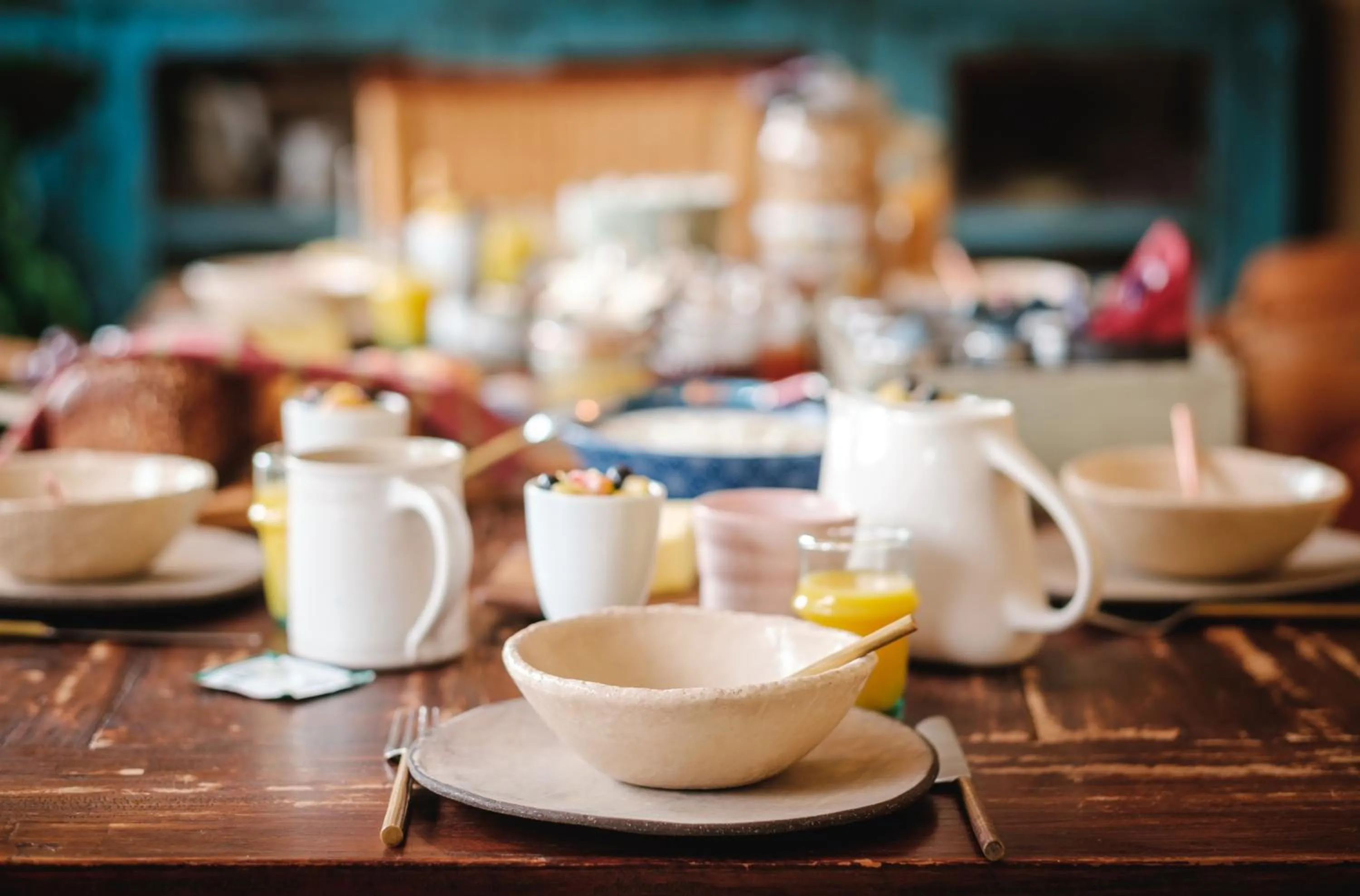 Breakfast in The rooms Bed & Breakfast