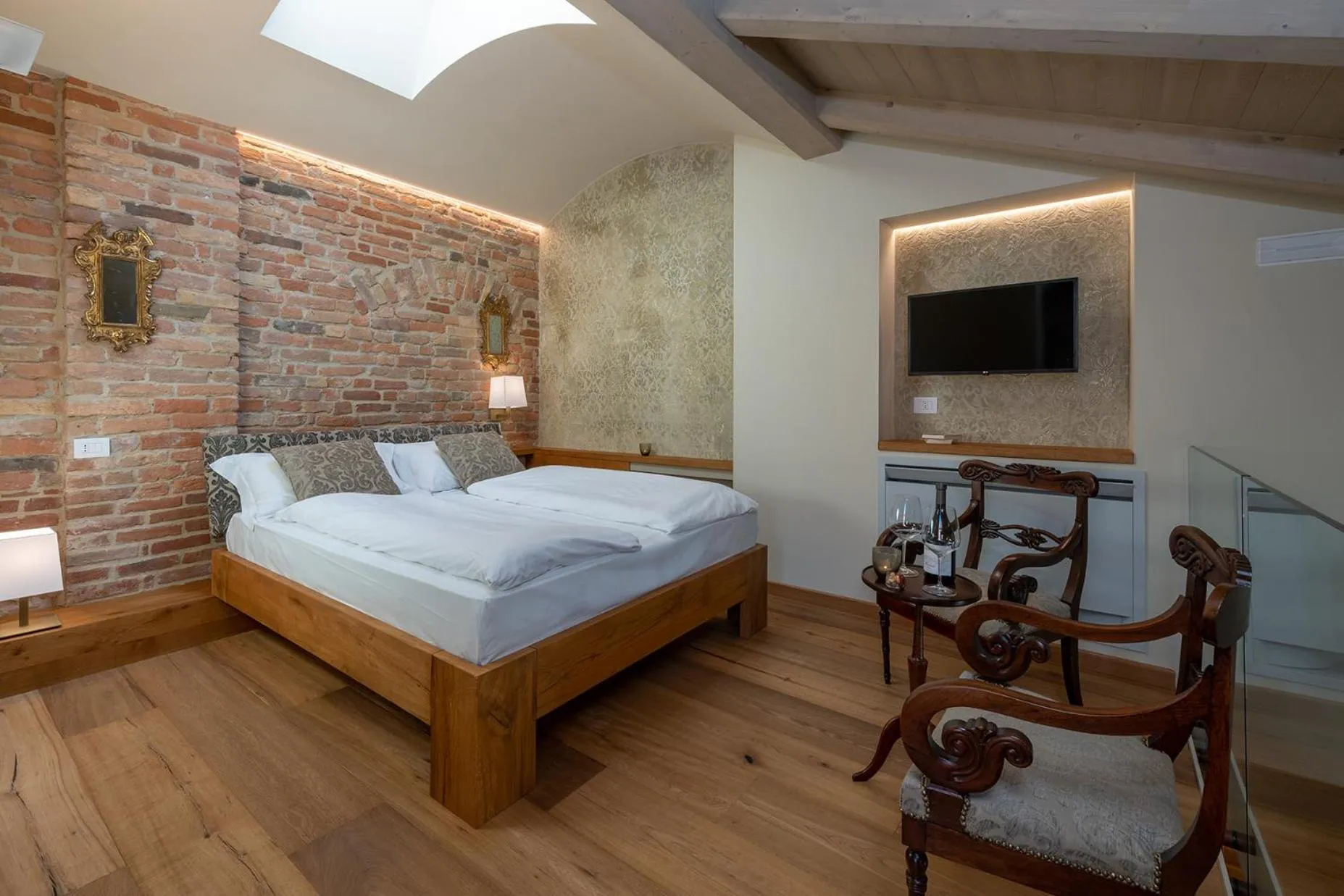 Bedroom, Bed in Sunstar Hotel Piemont Castello di Villa